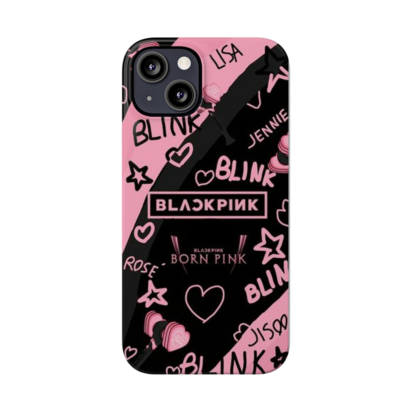 Kpop Girlband Merch Blinks Slim Phone Cases Custom Iphone Covers