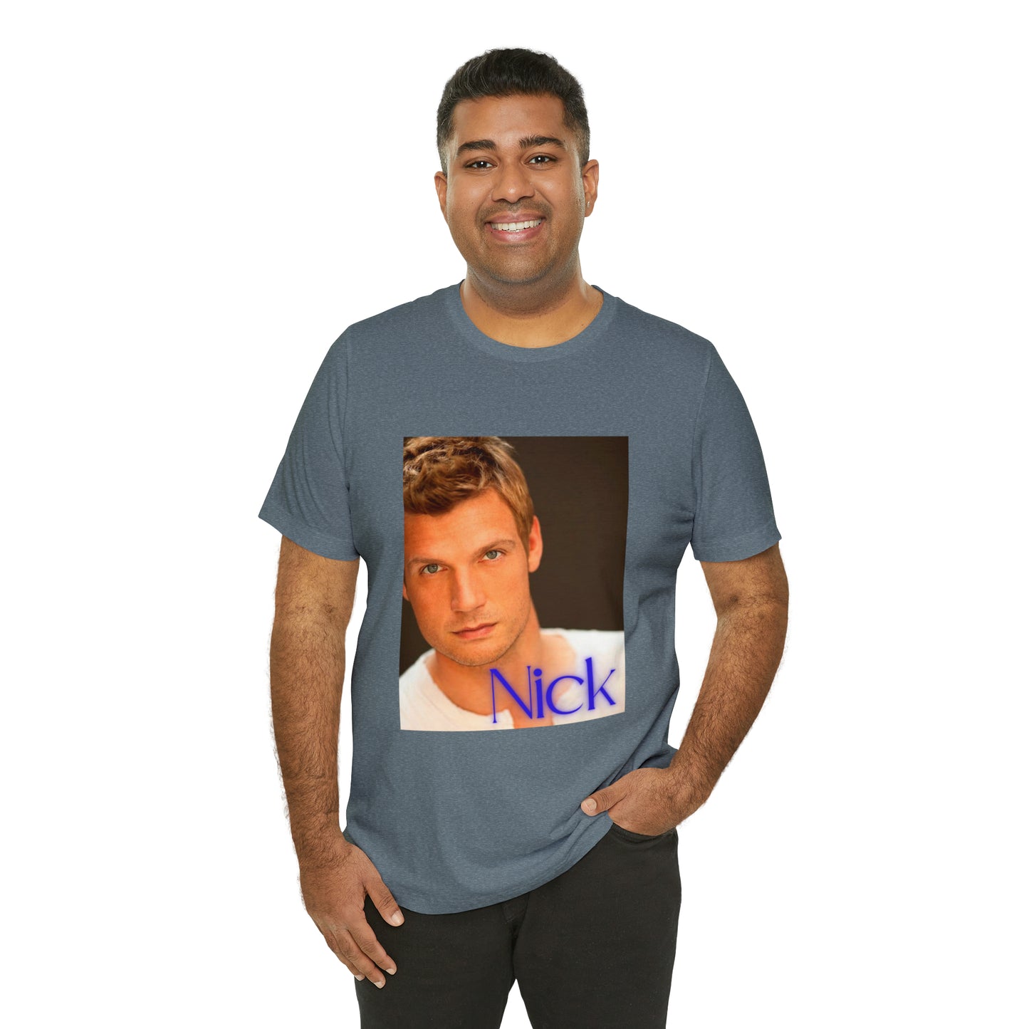 American Boyband Nick Carter Unisex Jersey Short Sleeve Tee