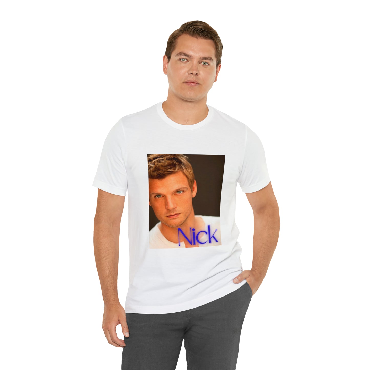 American Boyband Nick Carter Unisex Jersey Short Sleeve Tee