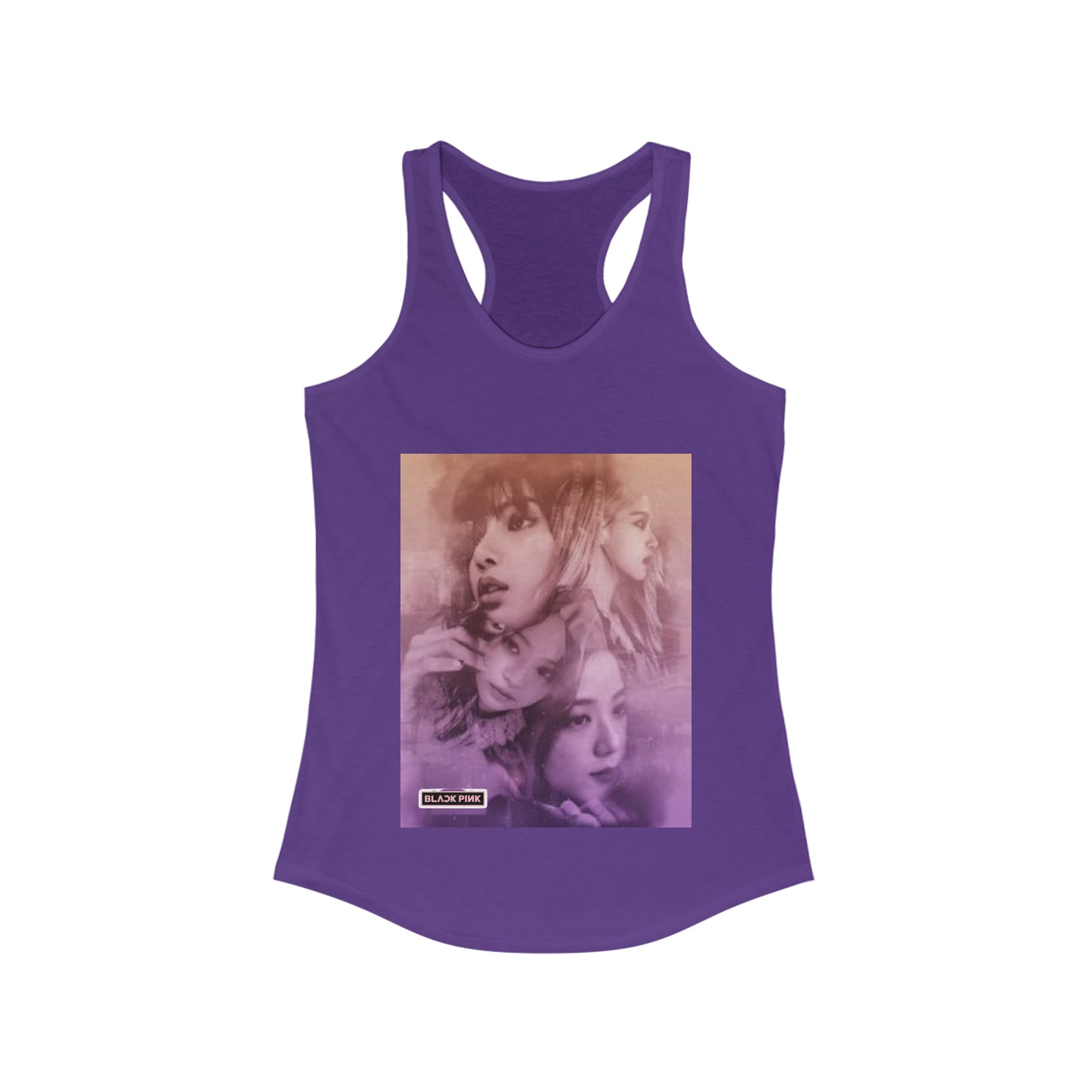 Kpop Girlband Blinks Women's Ideal Racerback Tank