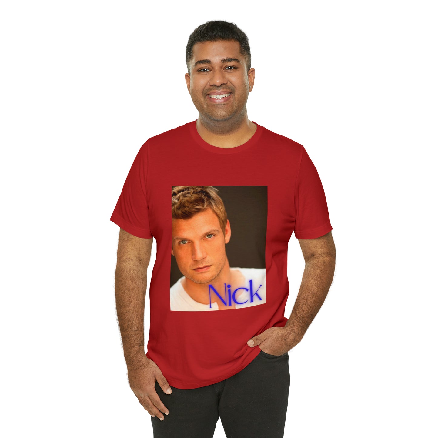 American Boyband Nick Carter Unisex Jersey Short Sleeve Tee