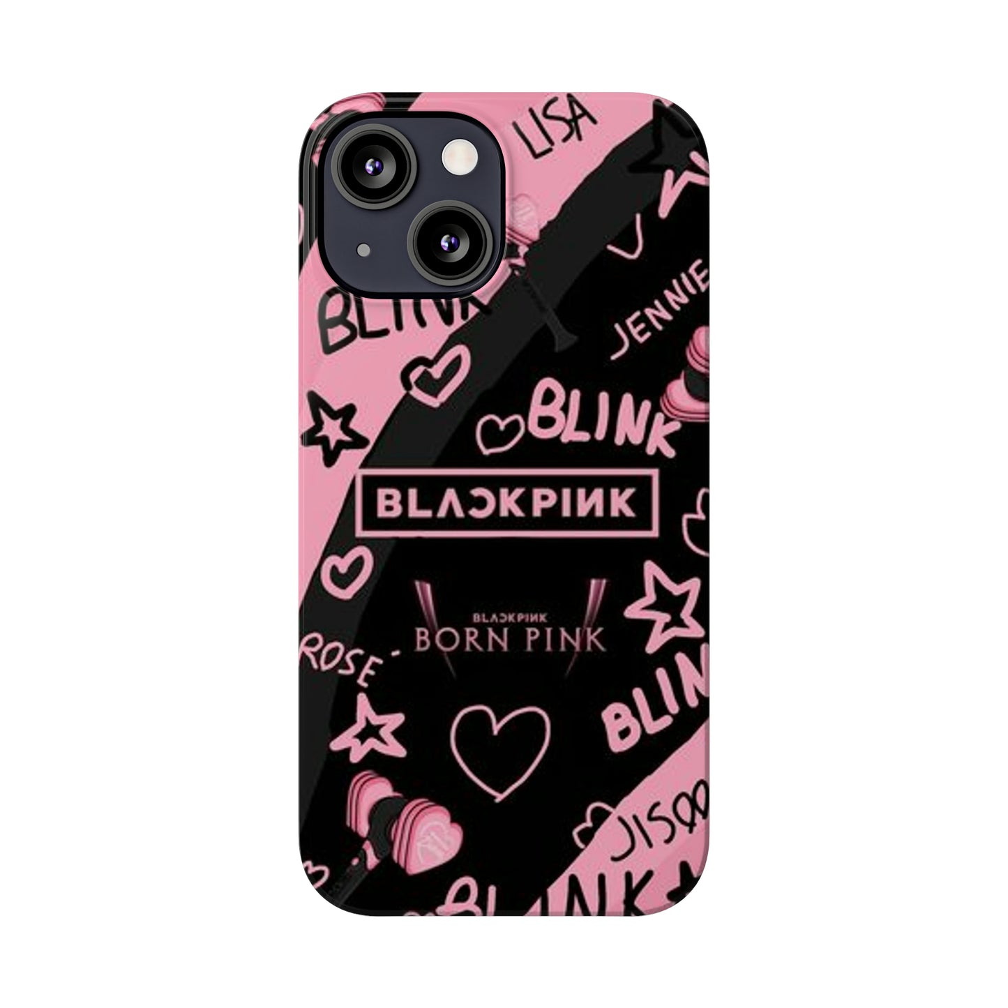 Kpop Girlband Merch Blinks Slim Phone Cases Custom Iphone Covers