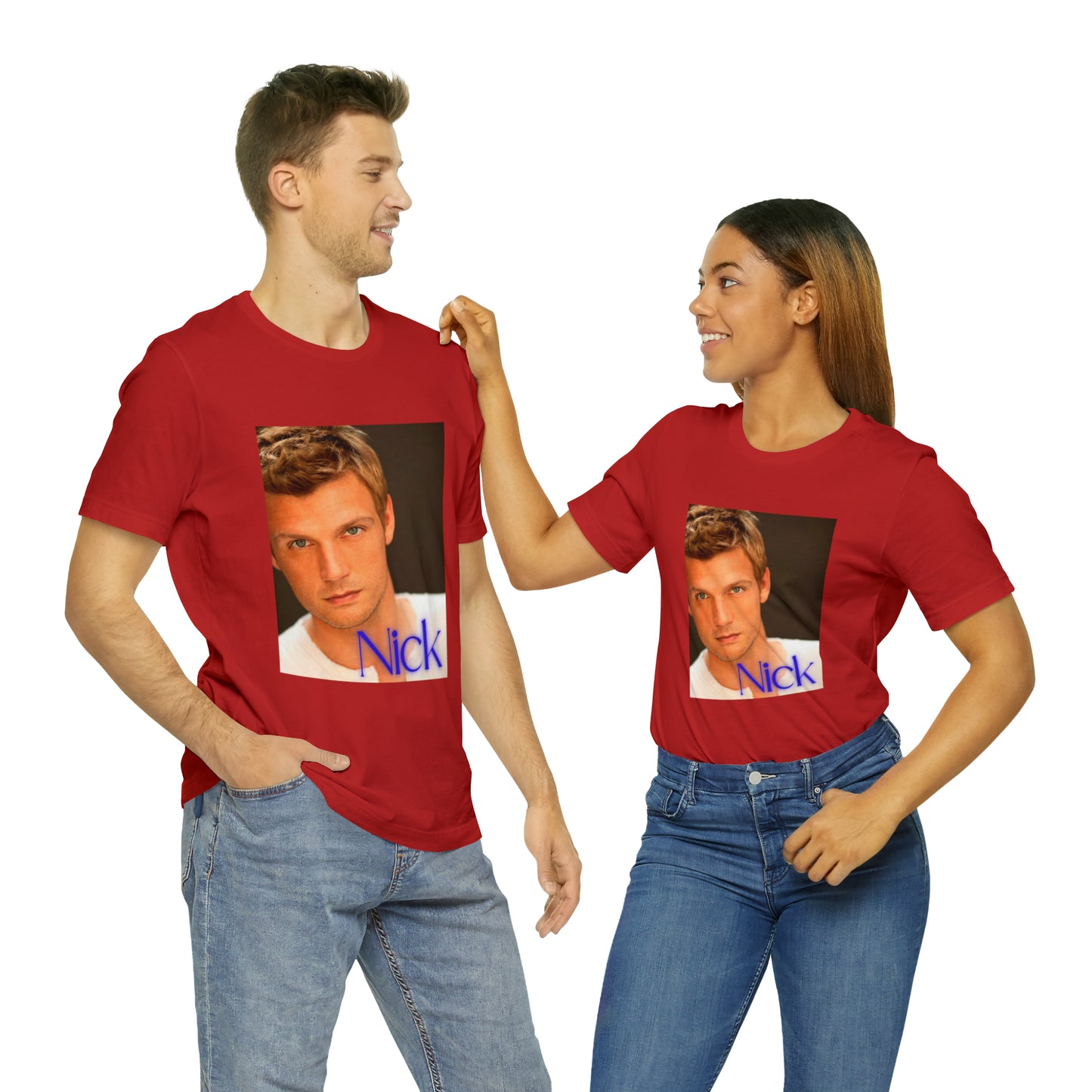 American Boyband Nick Carter Unisex Jersey Short Sleeve Tee