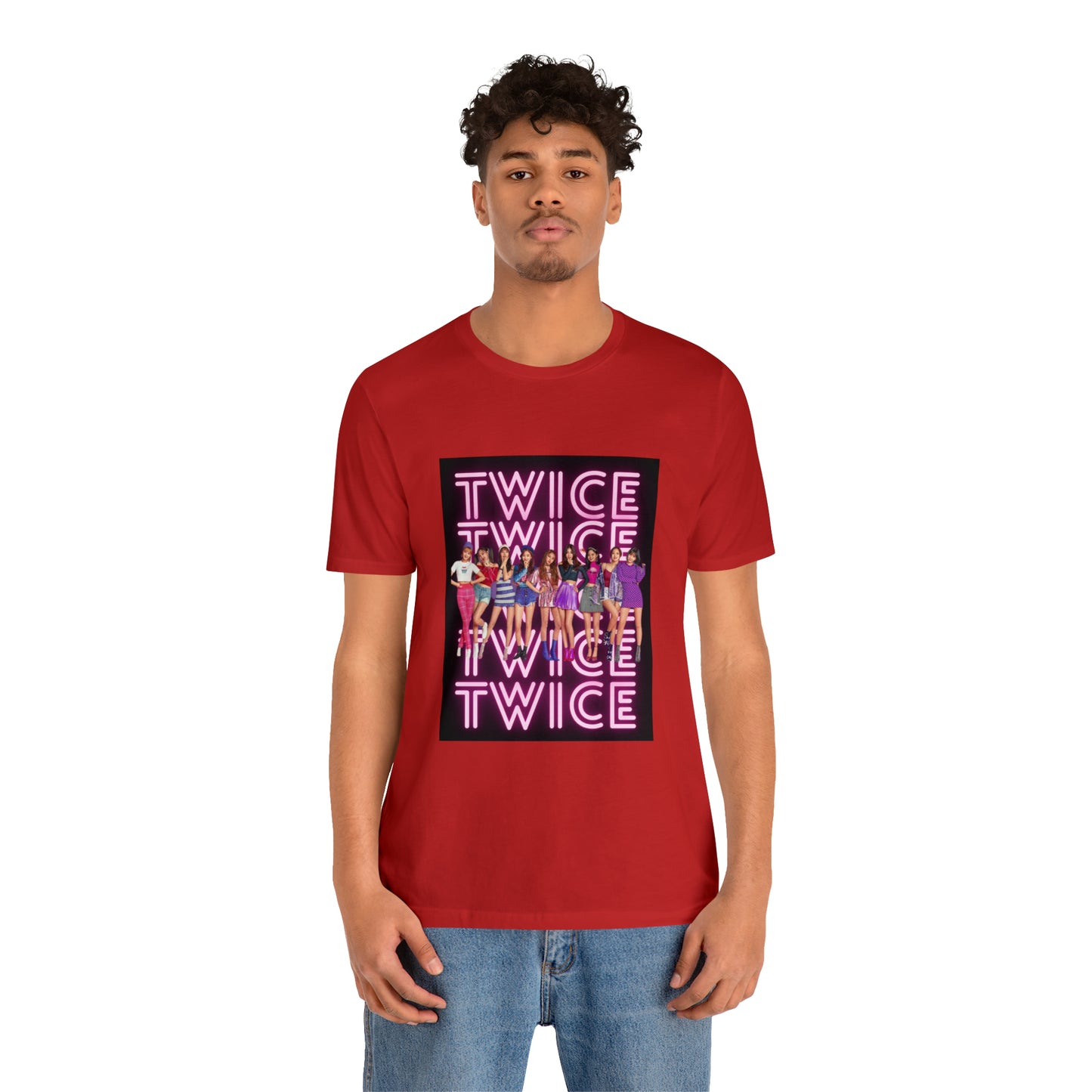Kpop Girlband Twice Unisex Jersey Short Sleeve Tee