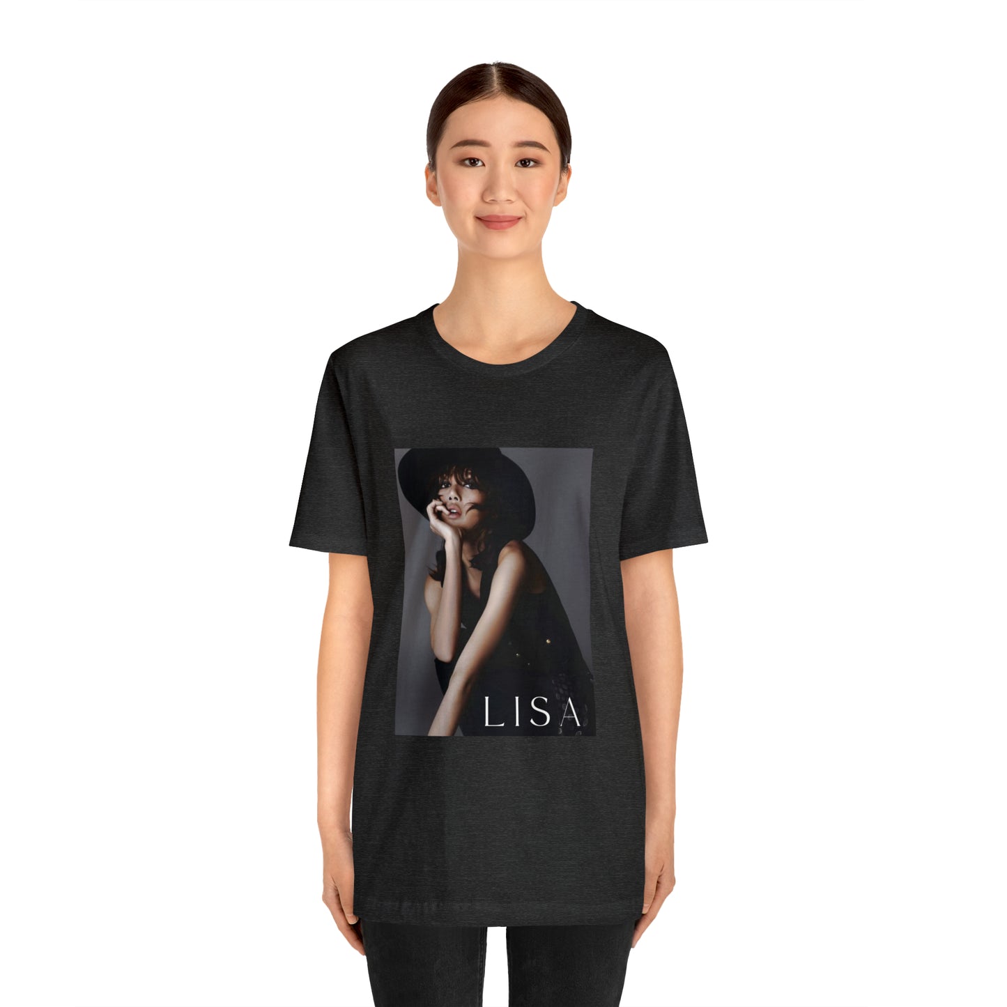 Kpop Girlband Lalisa Blinks Unisex Jersey Short Sleeve Tee