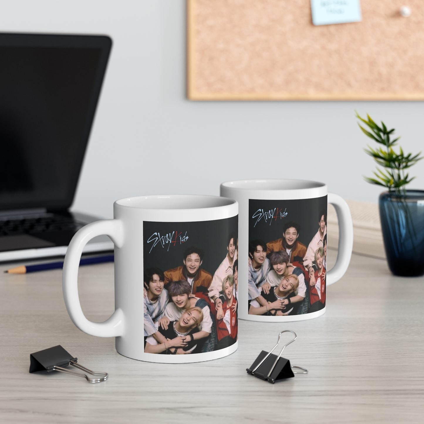 Kpop Boyband Straykids White Ceramic Coffee Mug 11oz