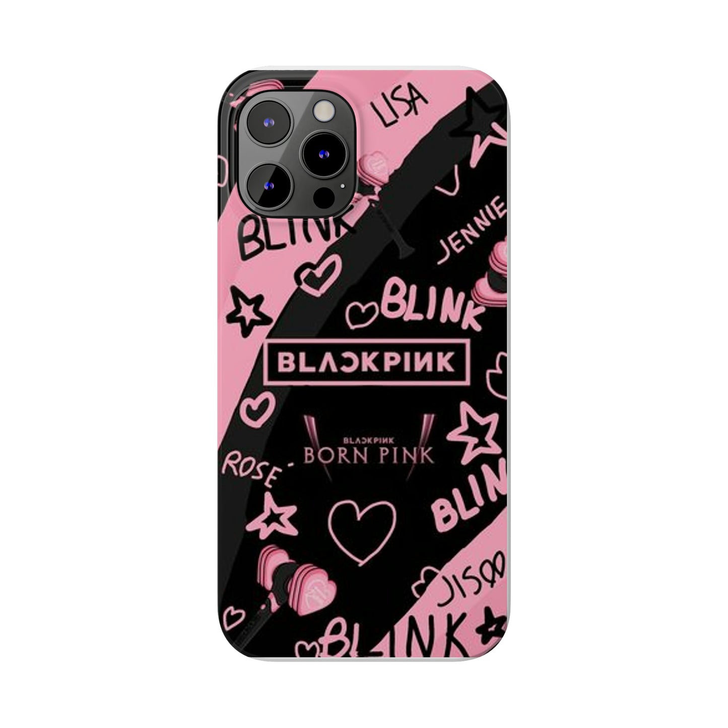 Kpop Girlband Merch Blinks Slim Phone Cases Custom Iphone Covers