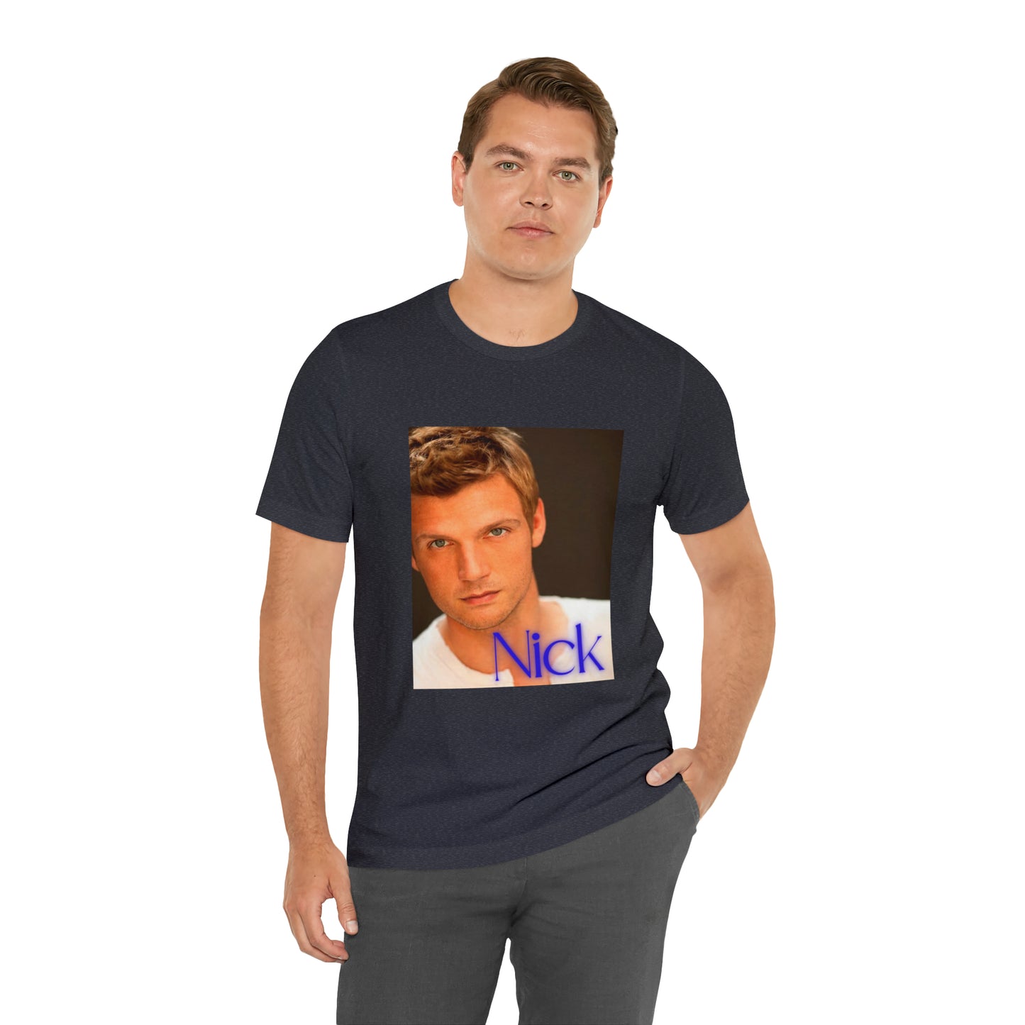 American Boyband Nick Carter Unisex Jersey Short Sleeve Tee