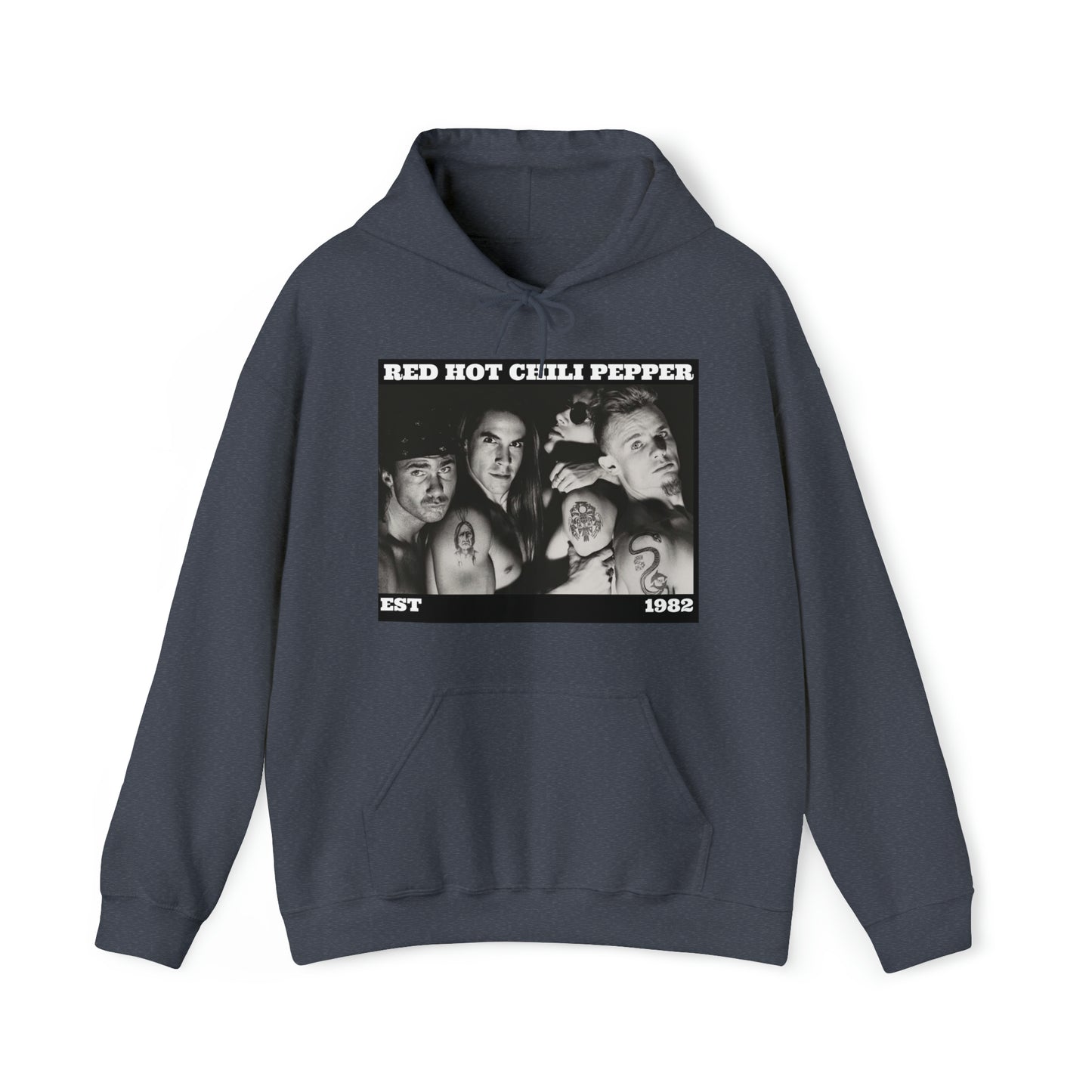 Rock Band Red Hot Chili Pepper Unisex Heavy Blend™ Hooded Sweatshirt