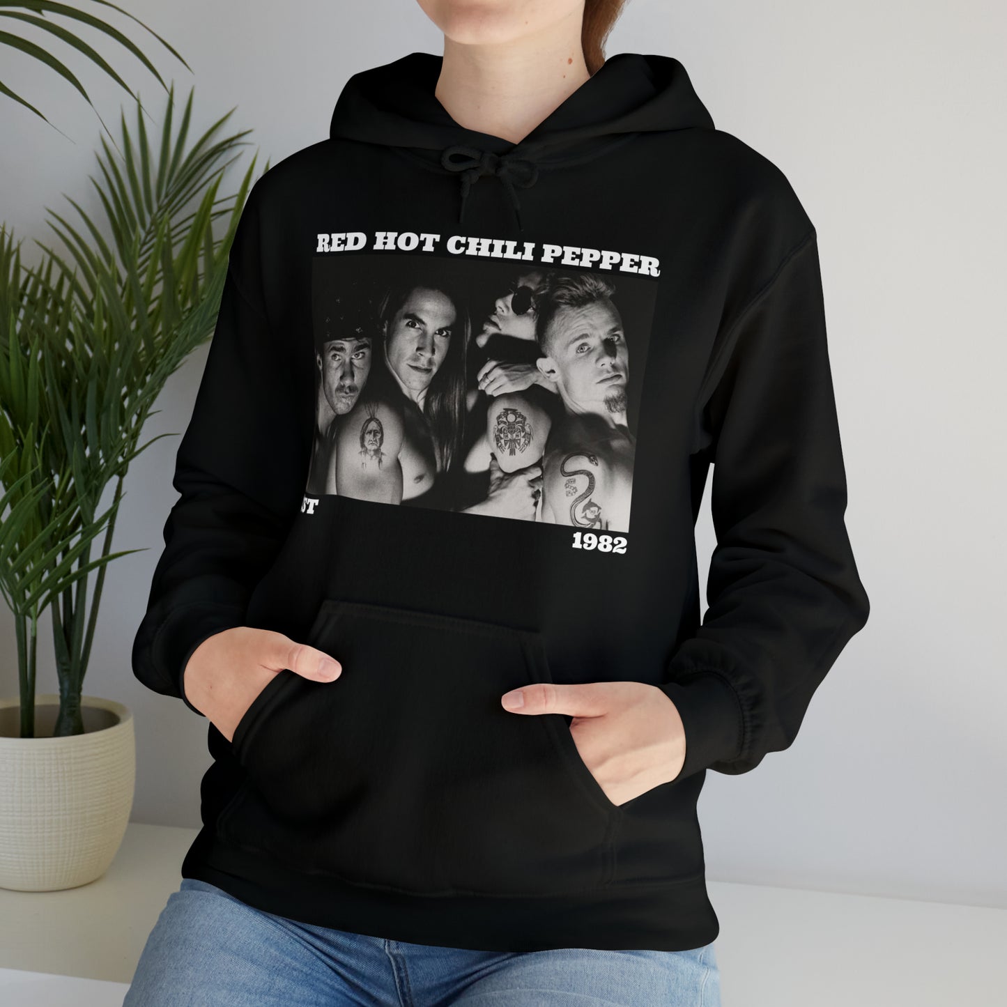 Rock Band Red Hot Chili Pepper Unisex Heavy Blend™ Hooded Sweatshirt