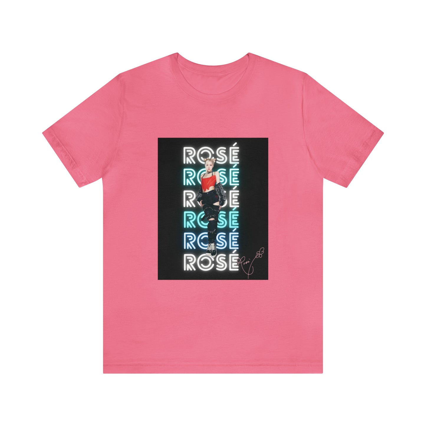 Kpop Girlband Rosé Blinks Unisex Jersey Short Sleeve Tee