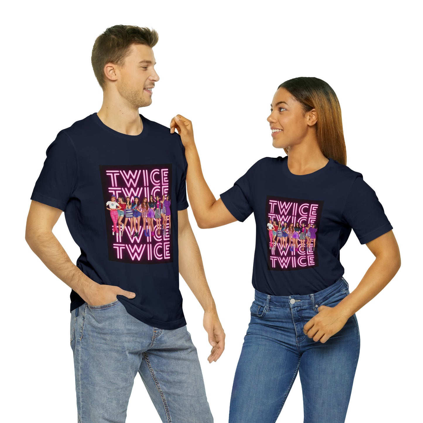 Kpop Girlband Twice Unisex Jersey Short Sleeve Tee