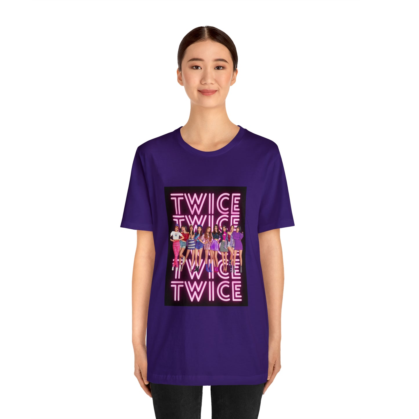 Kpop Girlband Twice Unisex Jersey Short Sleeve Tee