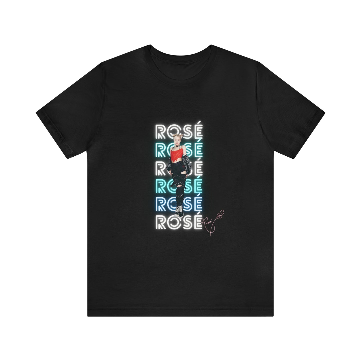 Kpop Girlband Rosé Blinks Unisex Jersey Short Sleeve Tee