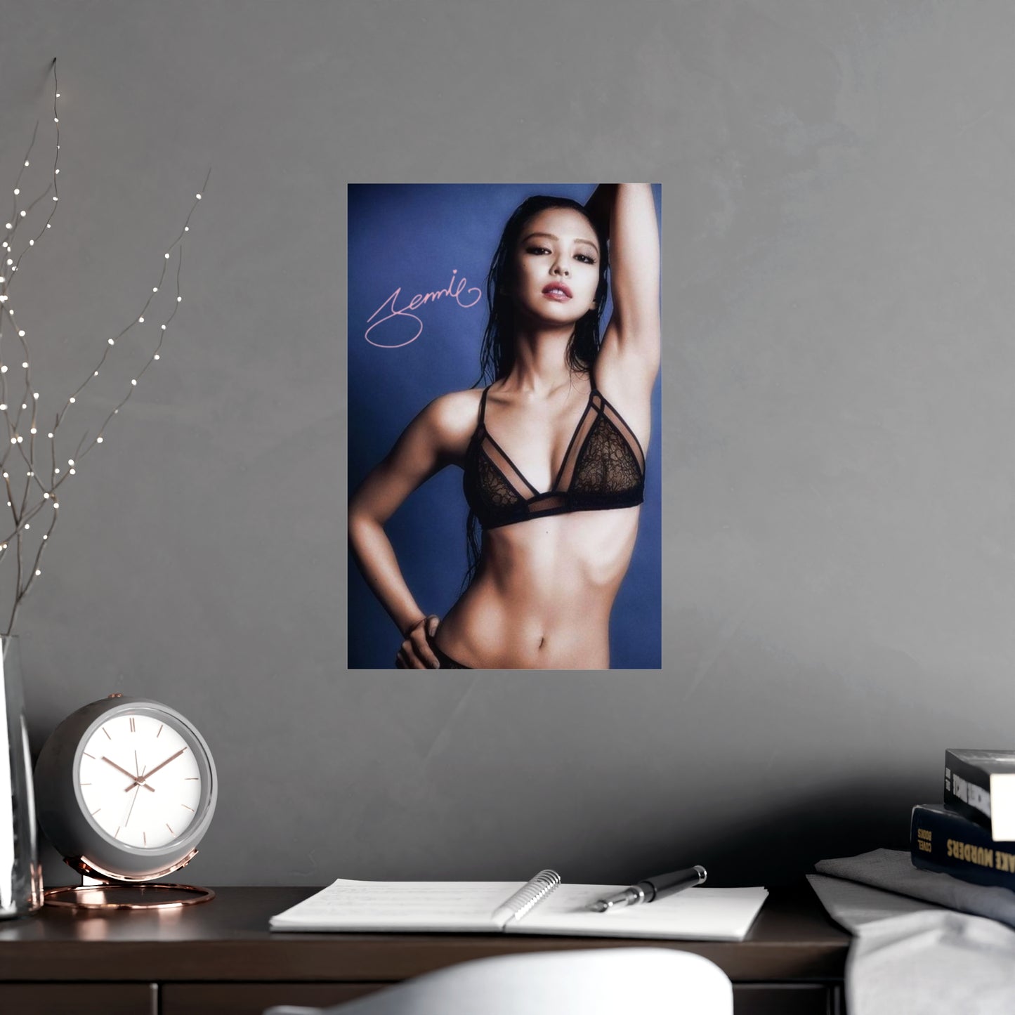 Kpop Merch Jennie Blinks Vertical and Horizontal Matte Posters