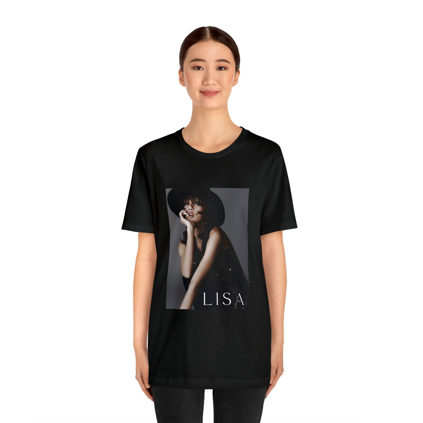Kpop Girlband Lalisa Blinks Unisex Jersey Short Sleeve Tee