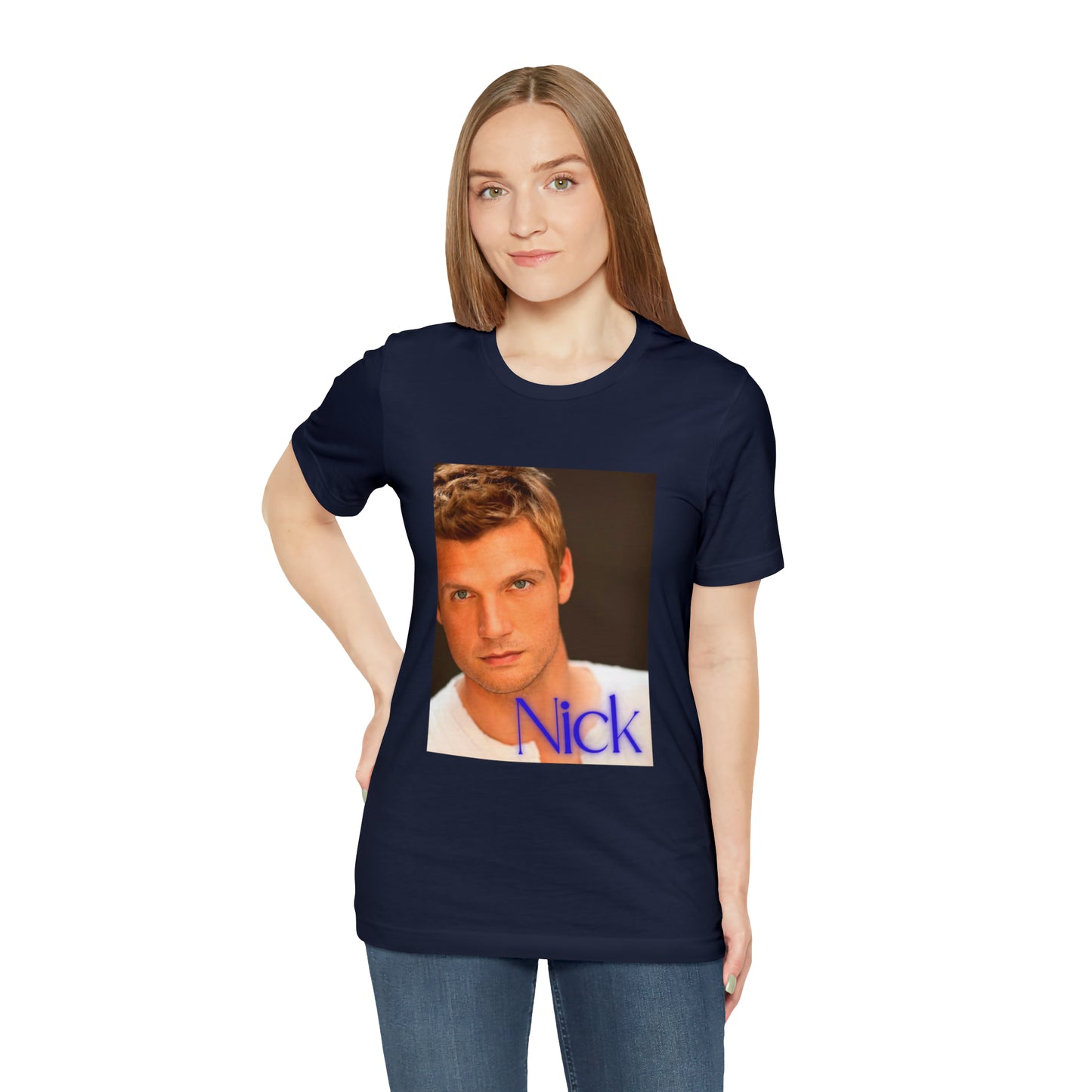 American Boyband Nick Carter Unisex Jersey Short Sleeve Tee