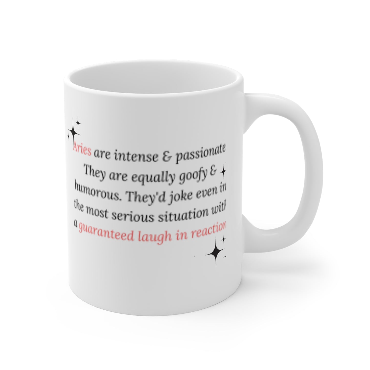 Kpop Girlband LaLisa Aries Zodiac Sign White Ceramic Coffee Mug 11oz, Kpop and Blinks fan Gift