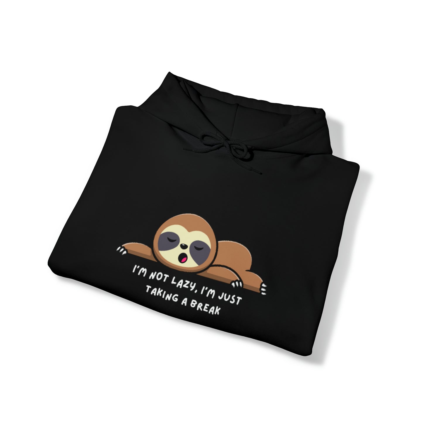 Sloth Image Funny Statement Unisex Heavy Blend™ Hooded Sweatshirt