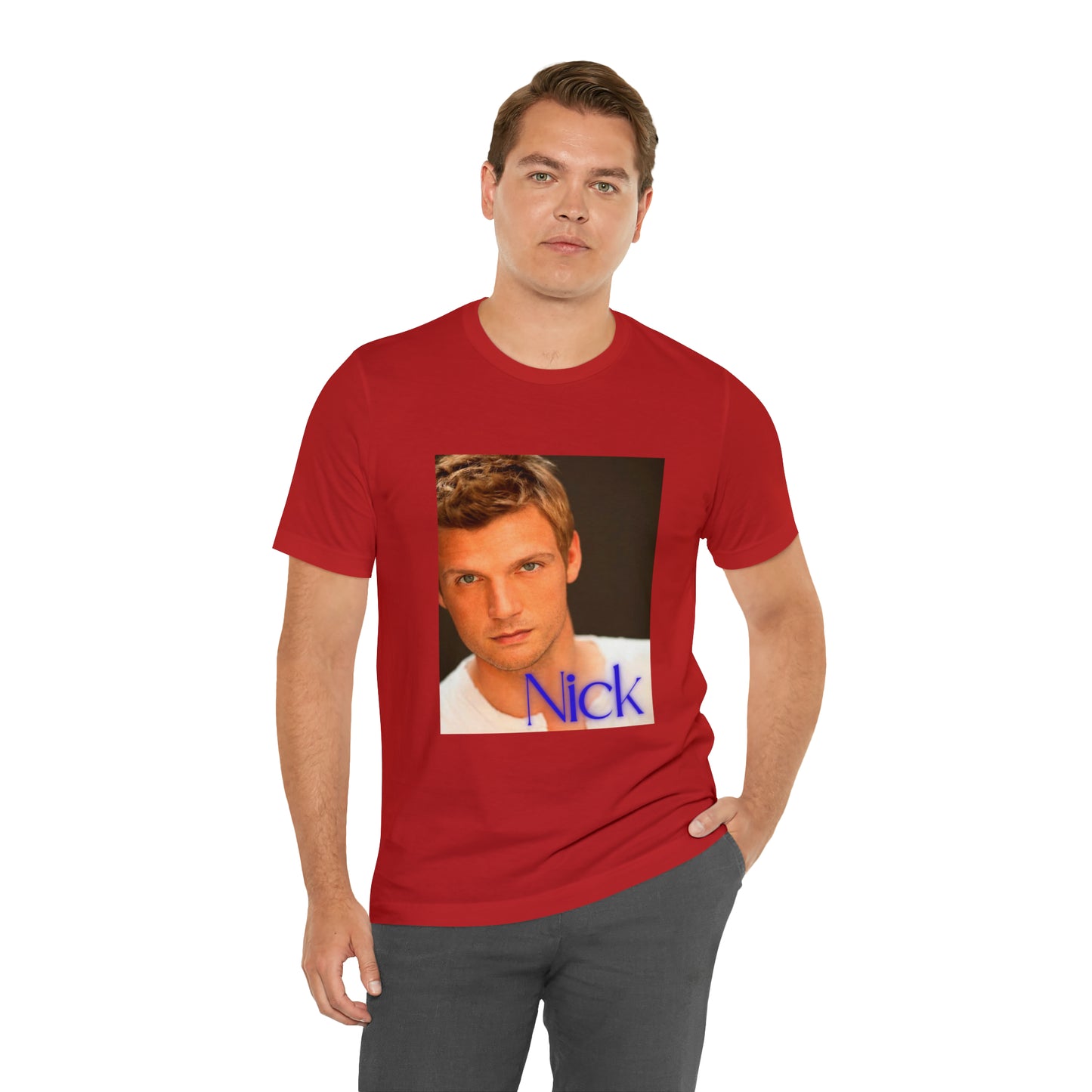 American Boyband Nick Carter Unisex Jersey Short Sleeve Tee