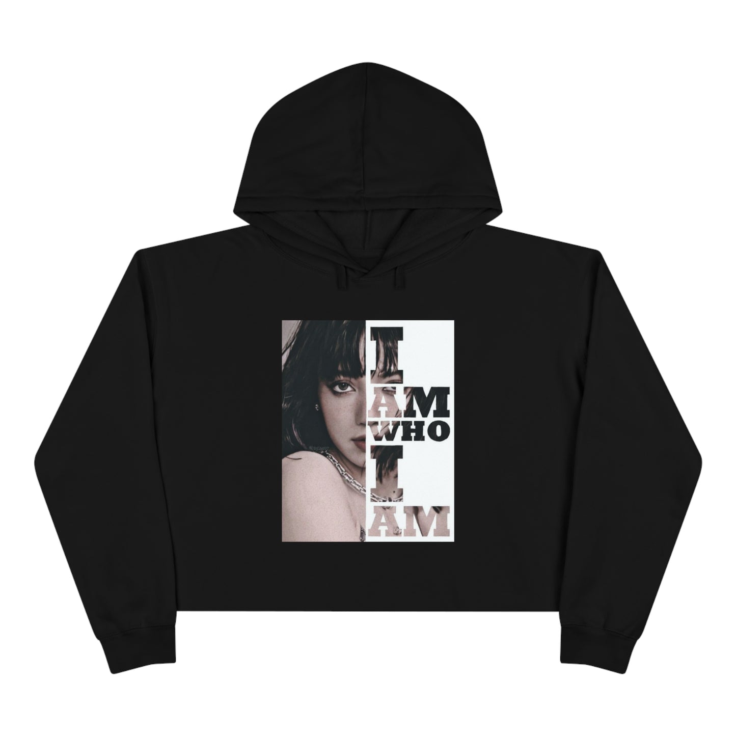 Kpop Girlband Lisa Blinks Crop Hoodie