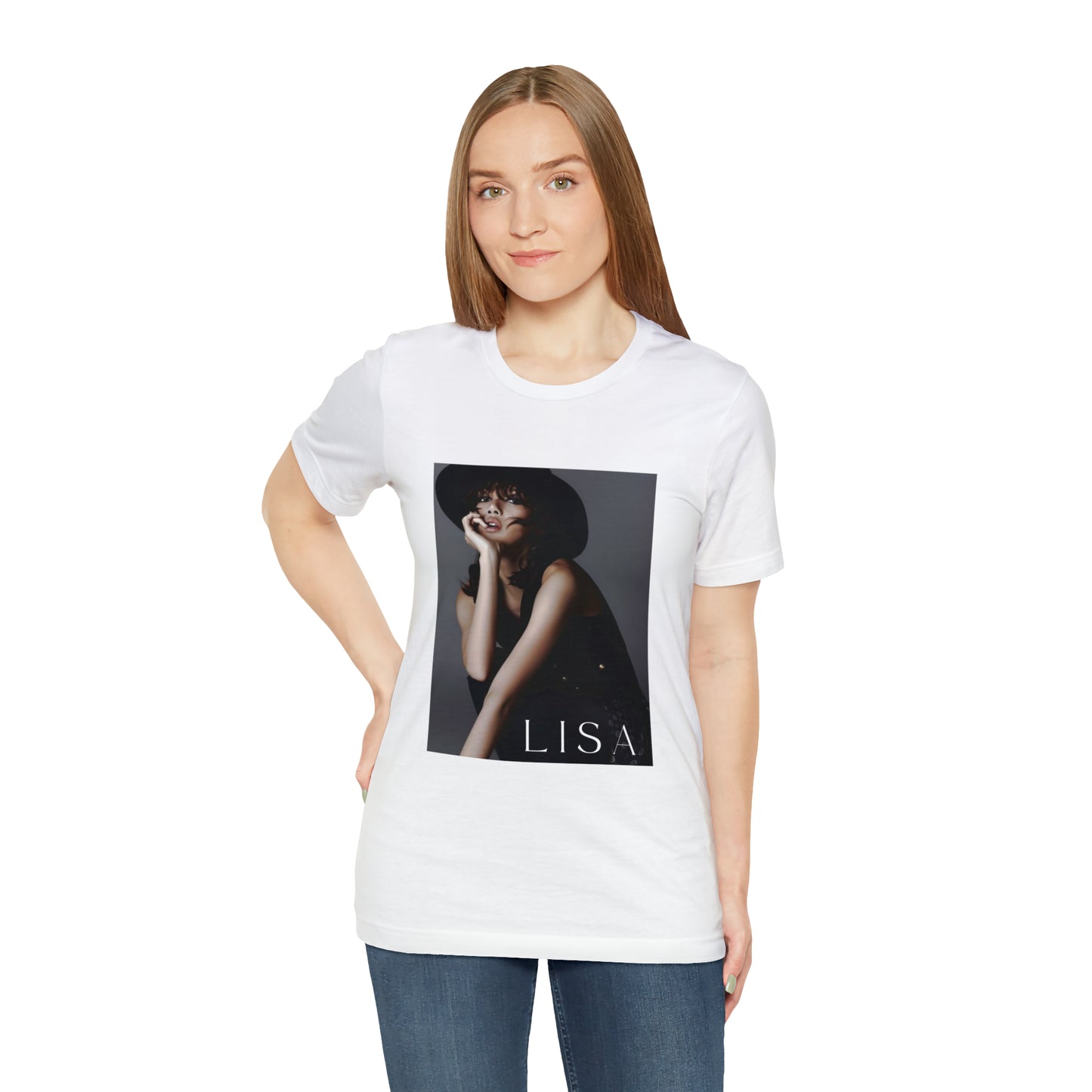 Kpop Girlband Lalisa Blinks Unisex Jersey Short Sleeve Tee