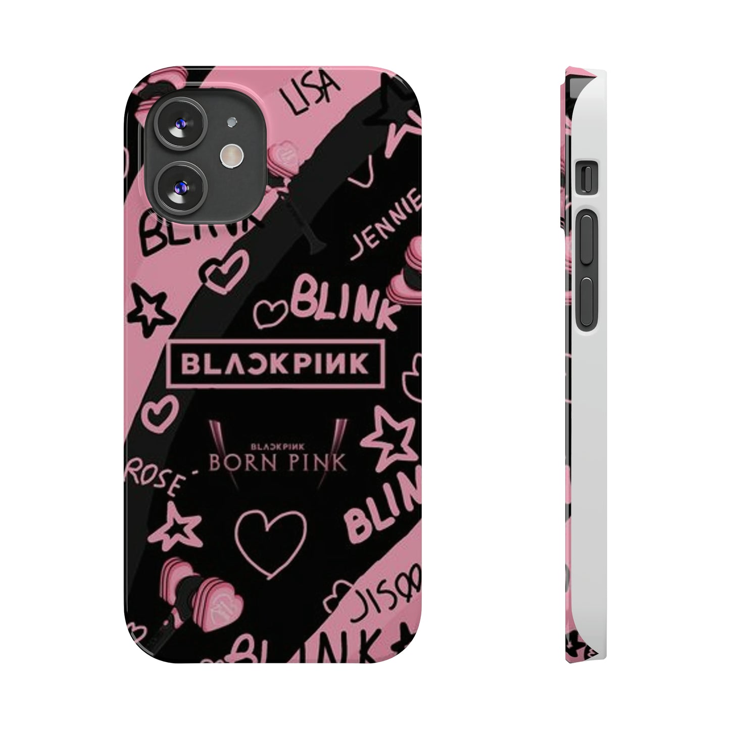 Kpop Girlband Merch Blinks Slim Phone Cases Custom Iphone Covers