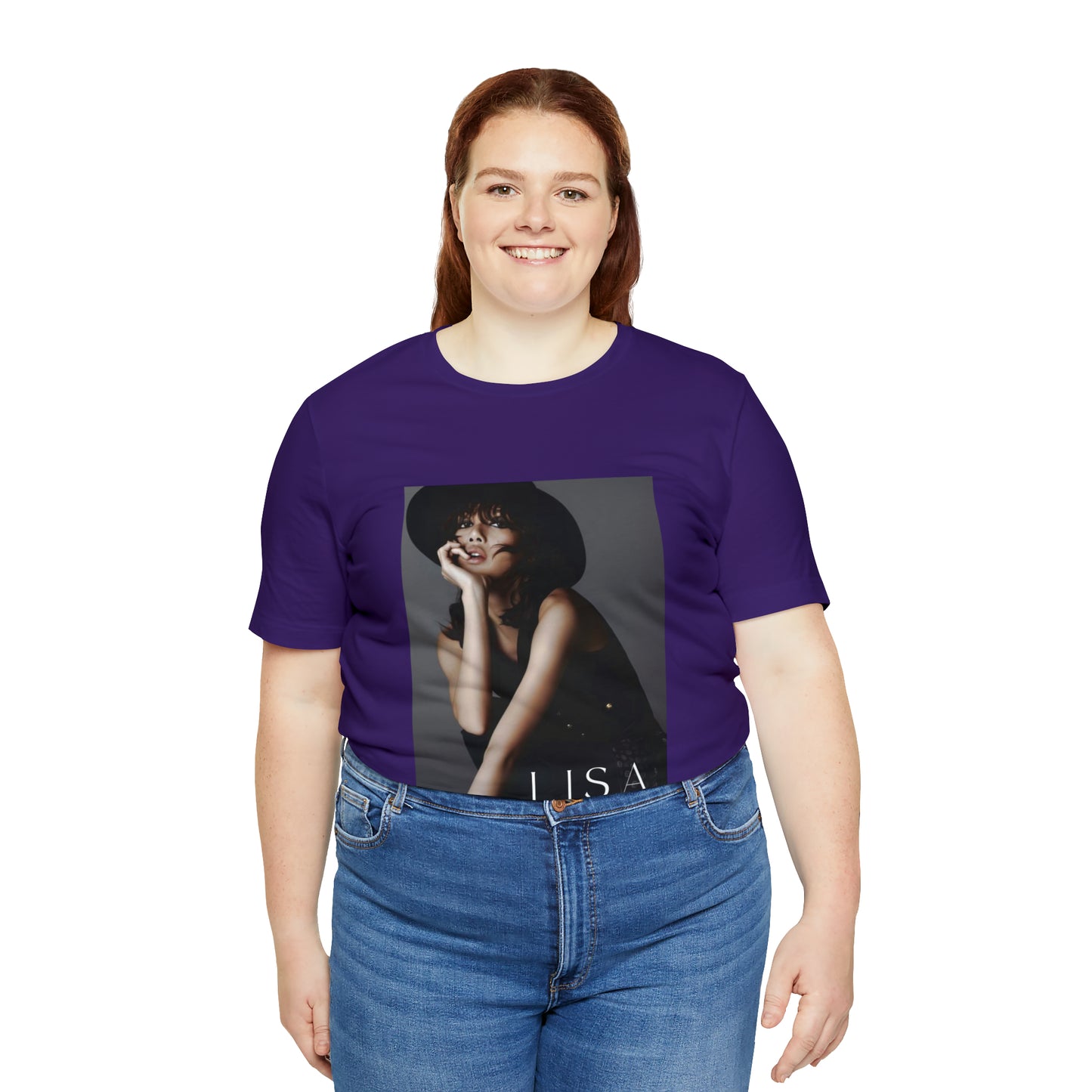 Kpop Girlband Lalisa Blinks Unisex Jersey Short Sleeve Tee