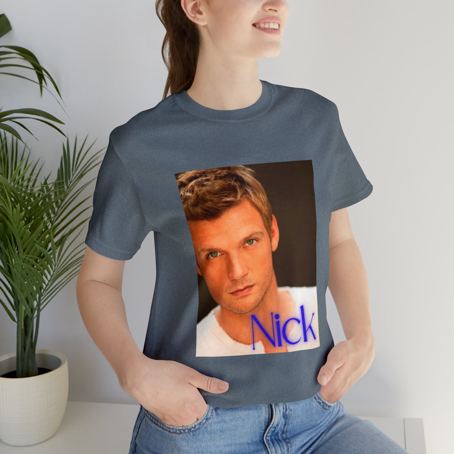 American Boyband Nick Carter Unisex Jersey Short Sleeve Tee