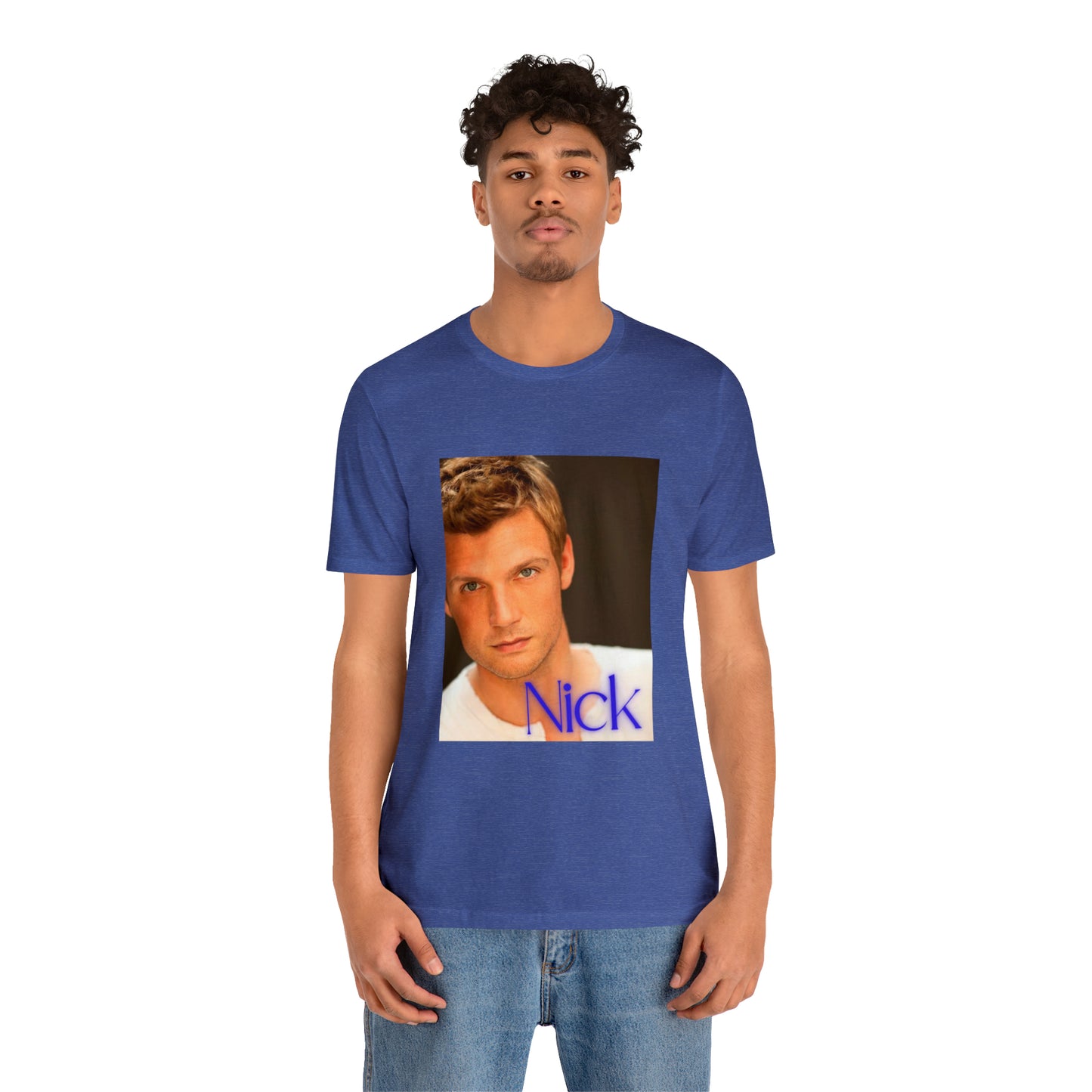 American Boyband Nick Carter Unisex Jersey Short Sleeve Tee
