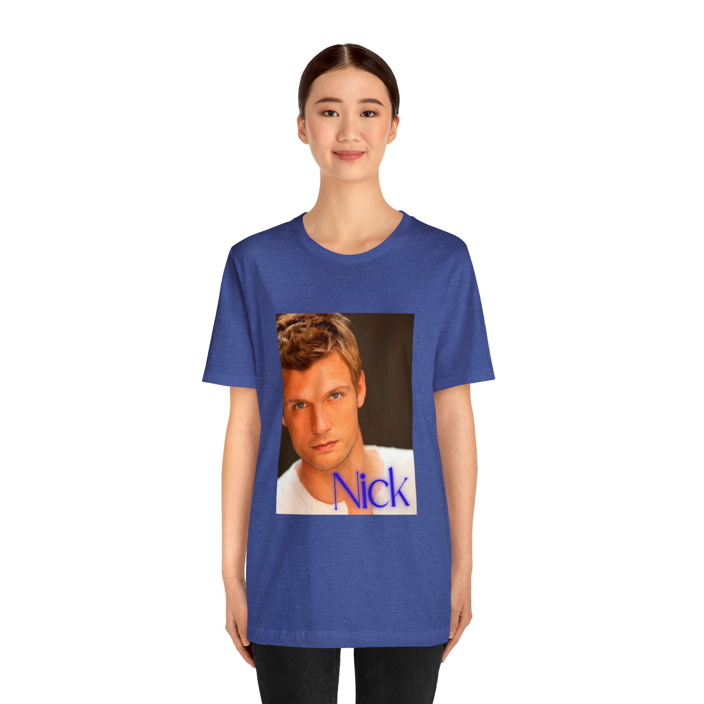 American Boyband Nick Carter Unisex Jersey Short Sleeve Tee