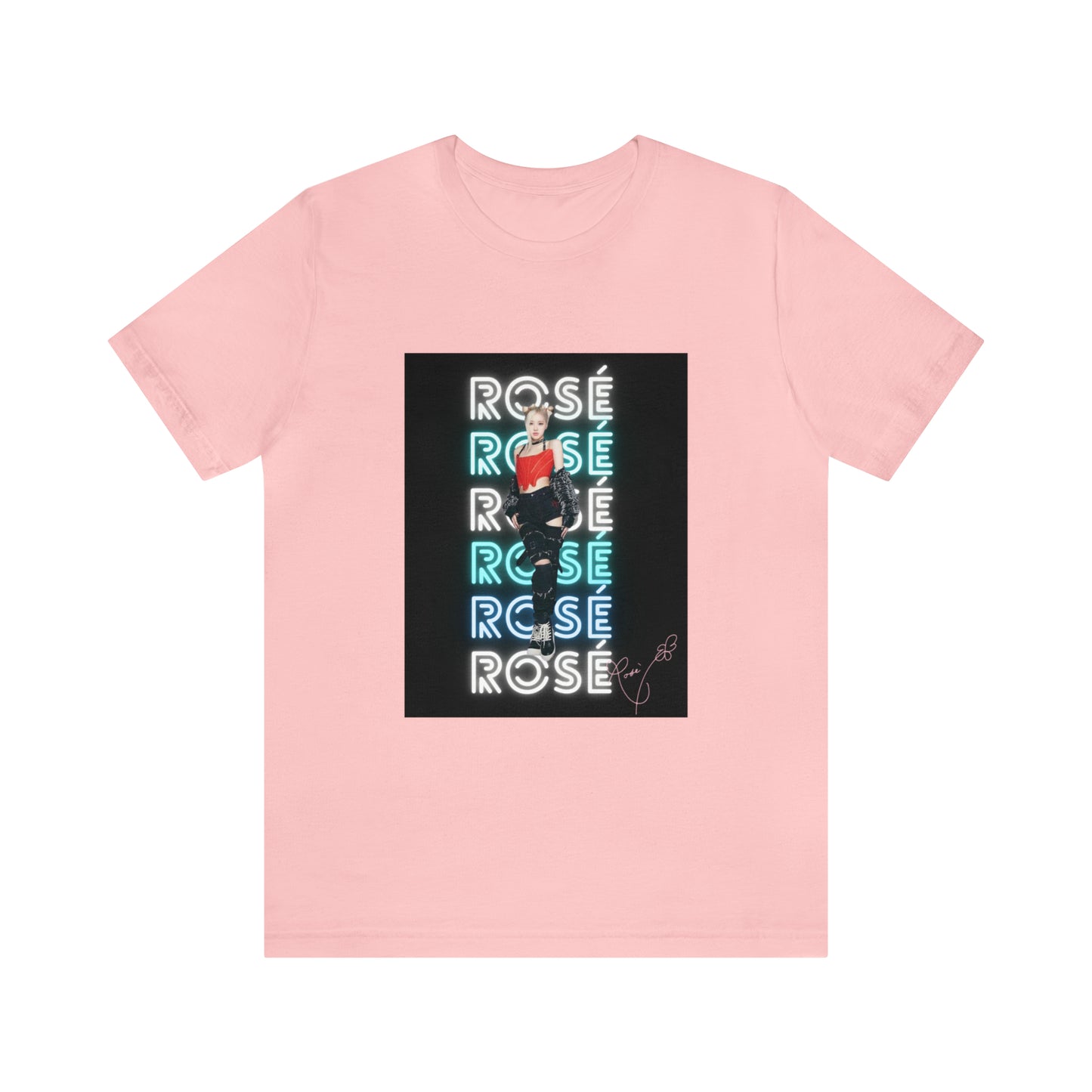 Kpop Girlband Rosé Blinks Unisex Jersey Short Sleeve Tee