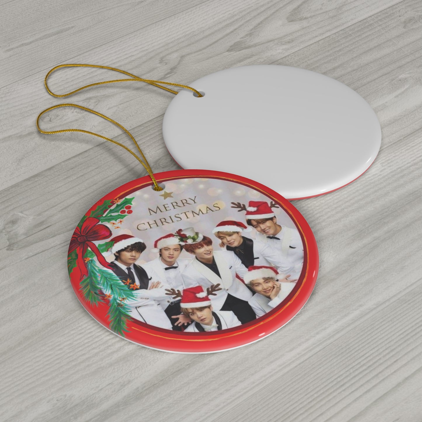Kpop Home Decor BTS Ceramic Ornament