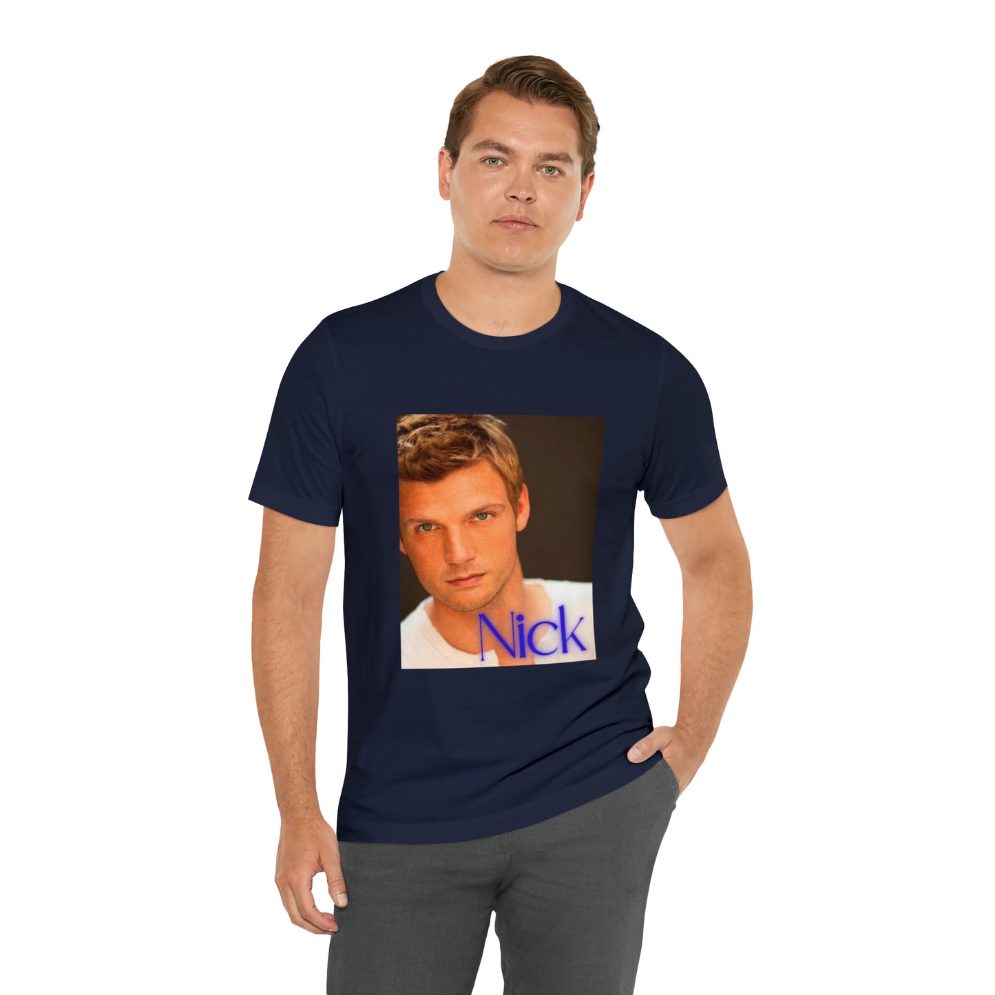 American Boyband Nick Carter Unisex Jersey Short Sleeve Tee
