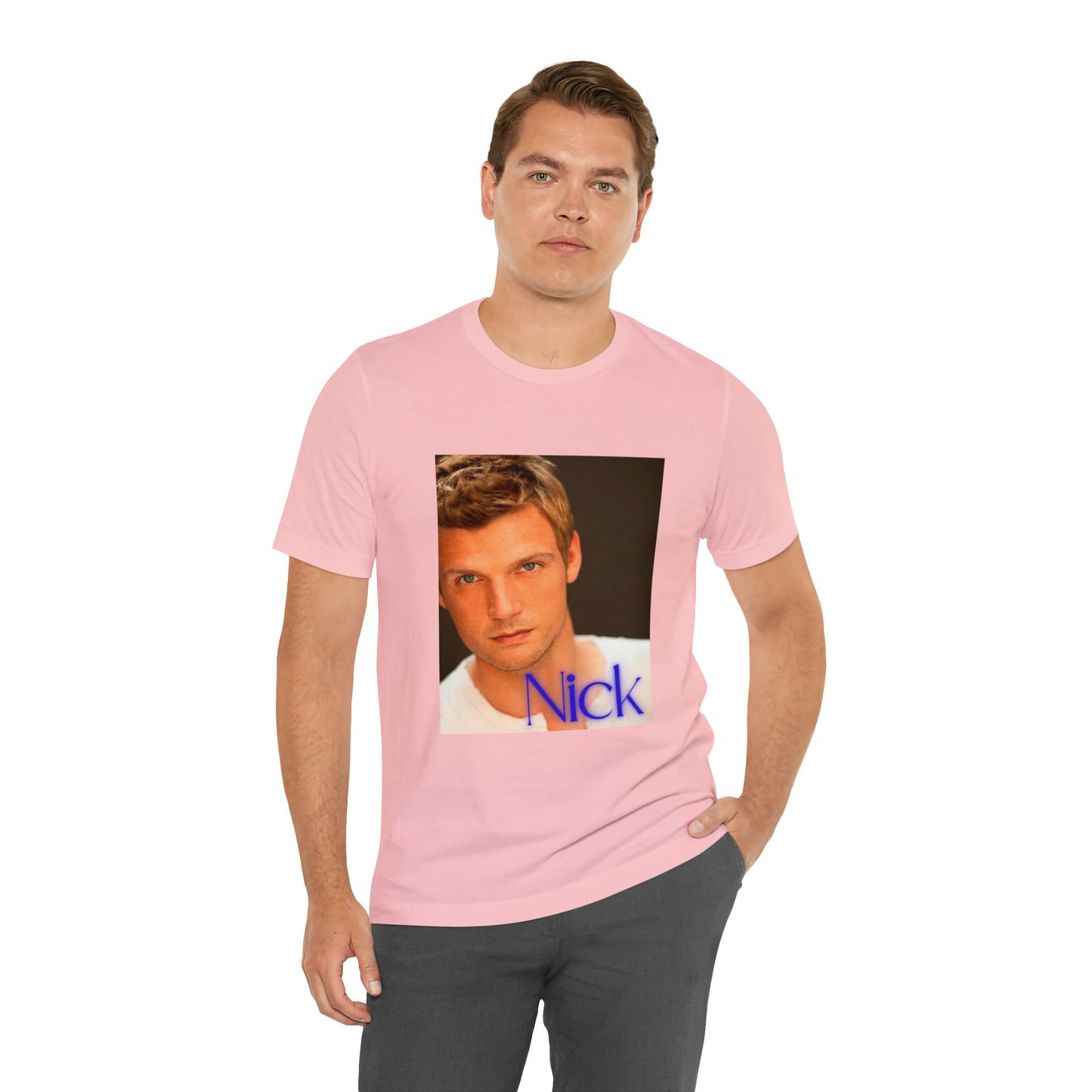 American Boyband Nick Carter Unisex Jersey Short Sleeve Tee