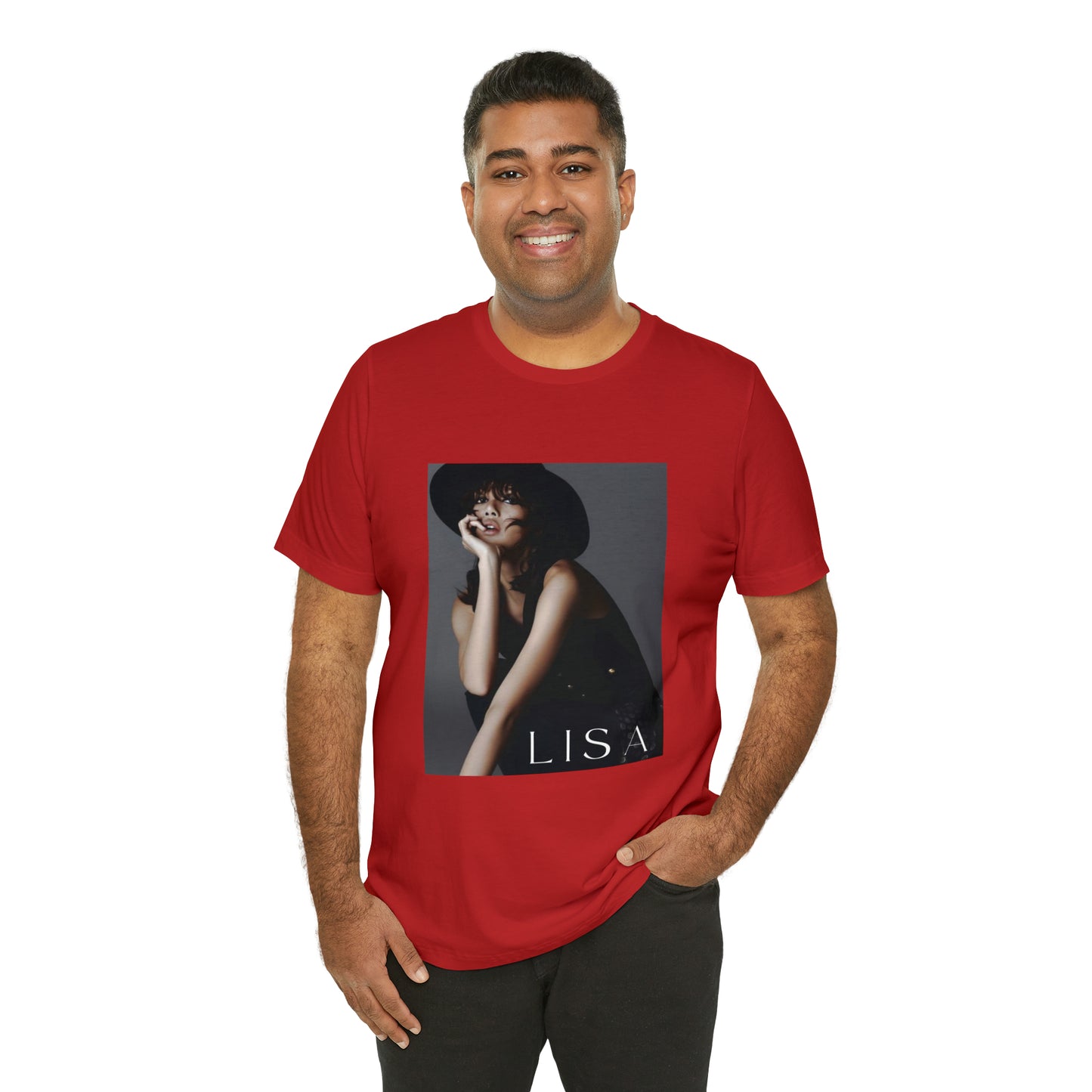 Kpop Girlband Lalisa Blinks Unisex Jersey Short Sleeve Tee