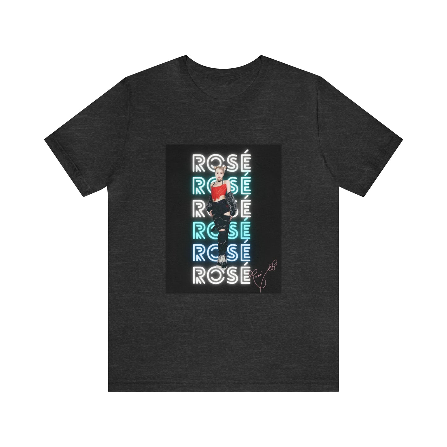 Kpop Girlband Rosé Blinks Unisex Jersey Short Sleeve Tee