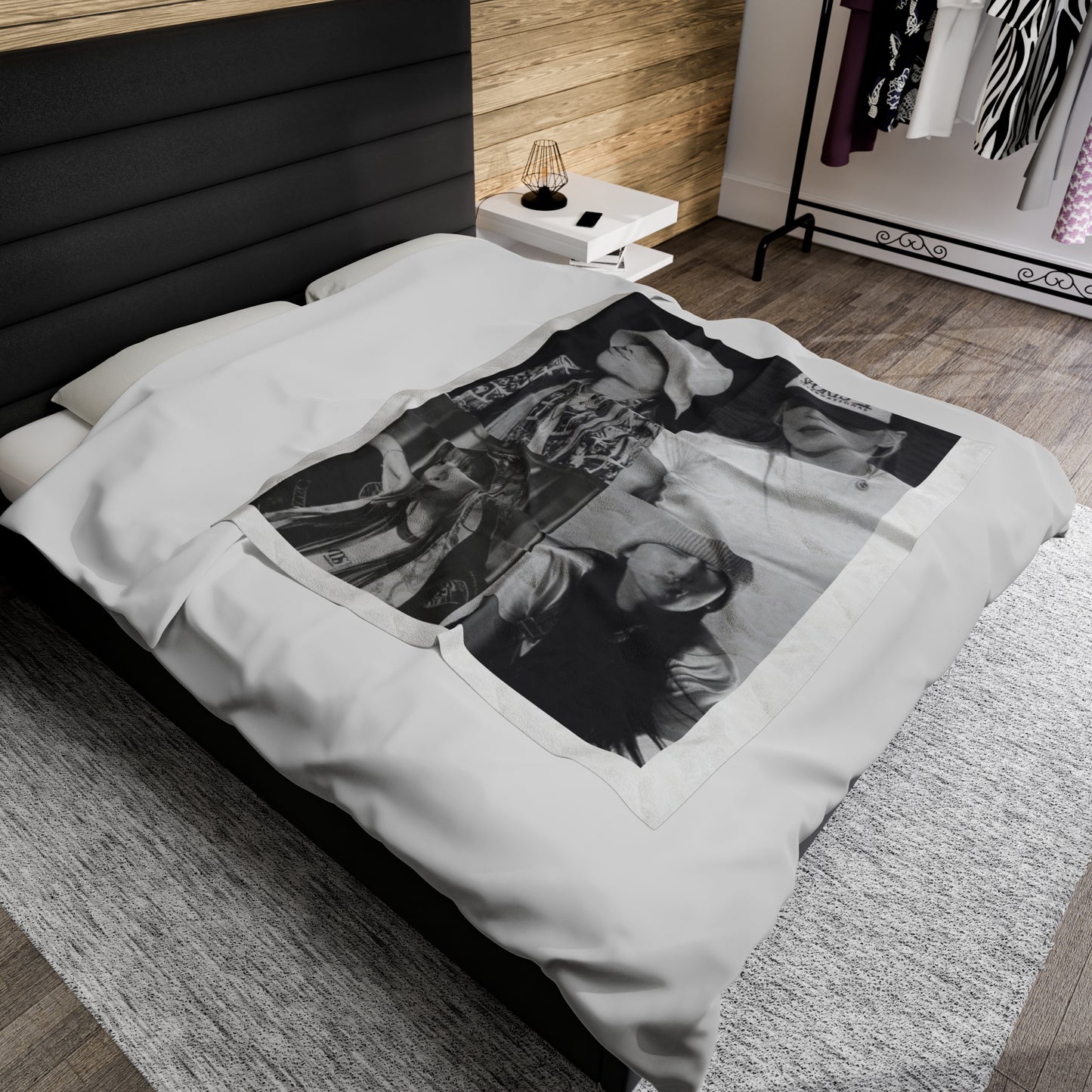 Kpop Star Bada Lee Velveteen Plush Blanket