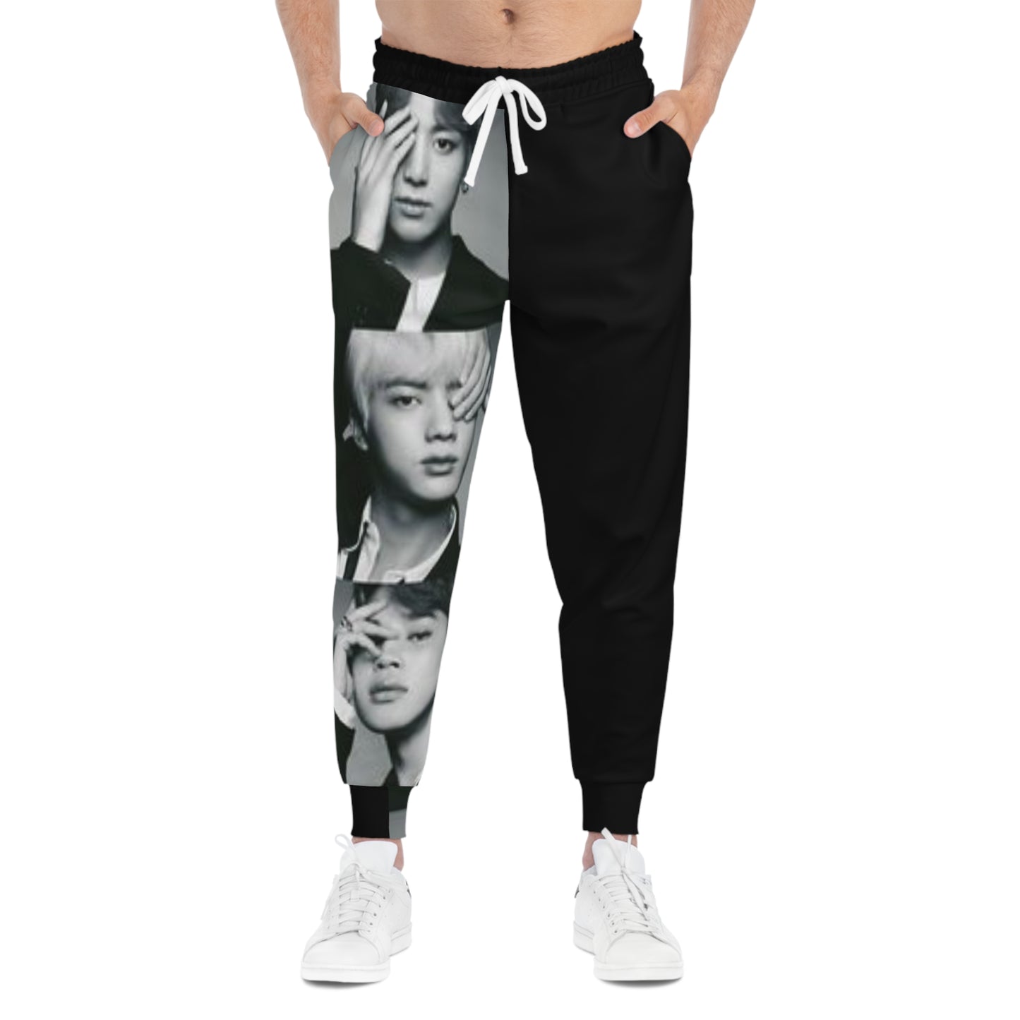 Kpop Boyband BTS Unisex Athletic Joggers (AOP) Army Fan Gift Merch