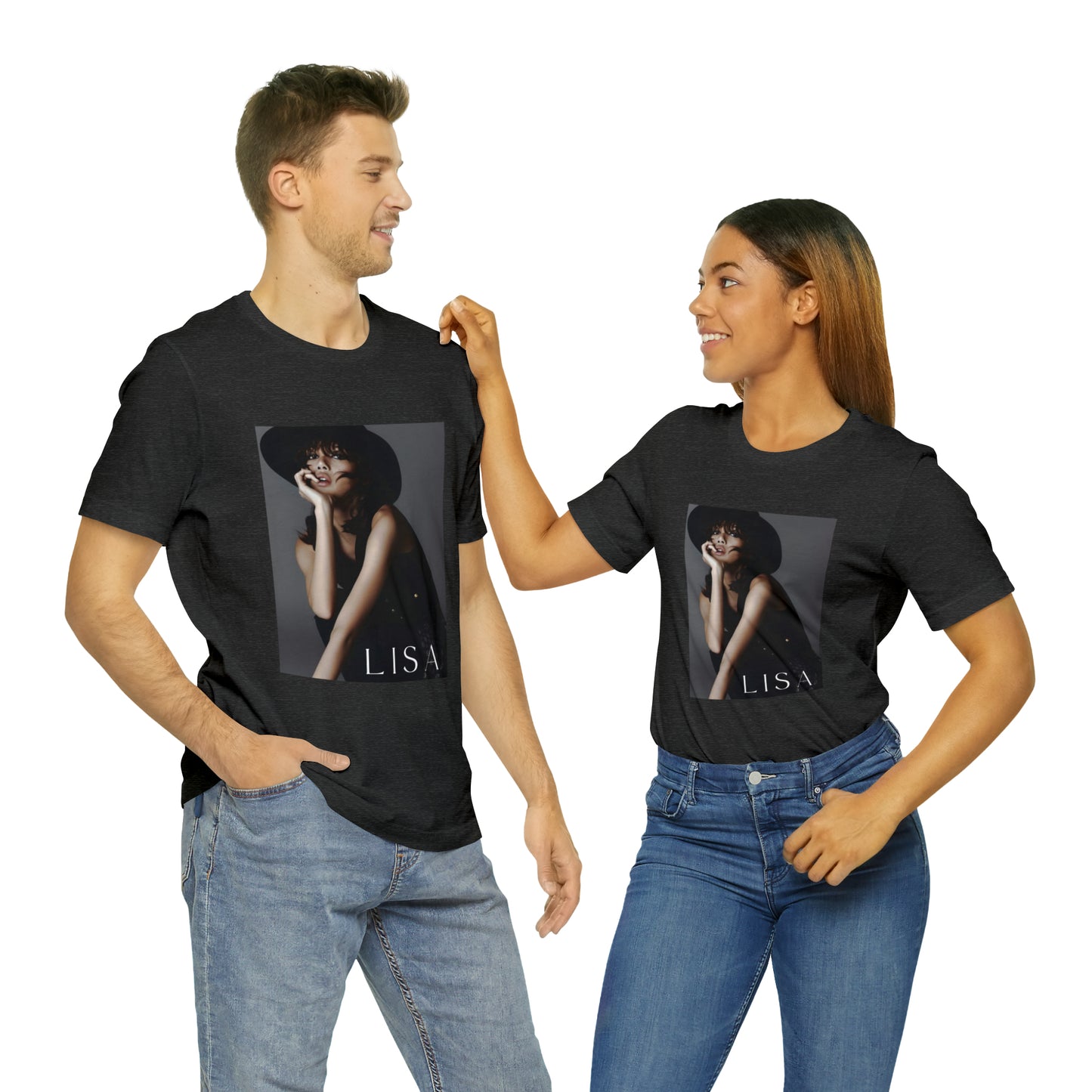 Kpop Girlband Lalisa Blinks Unisex Jersey Short Sleeve Tee