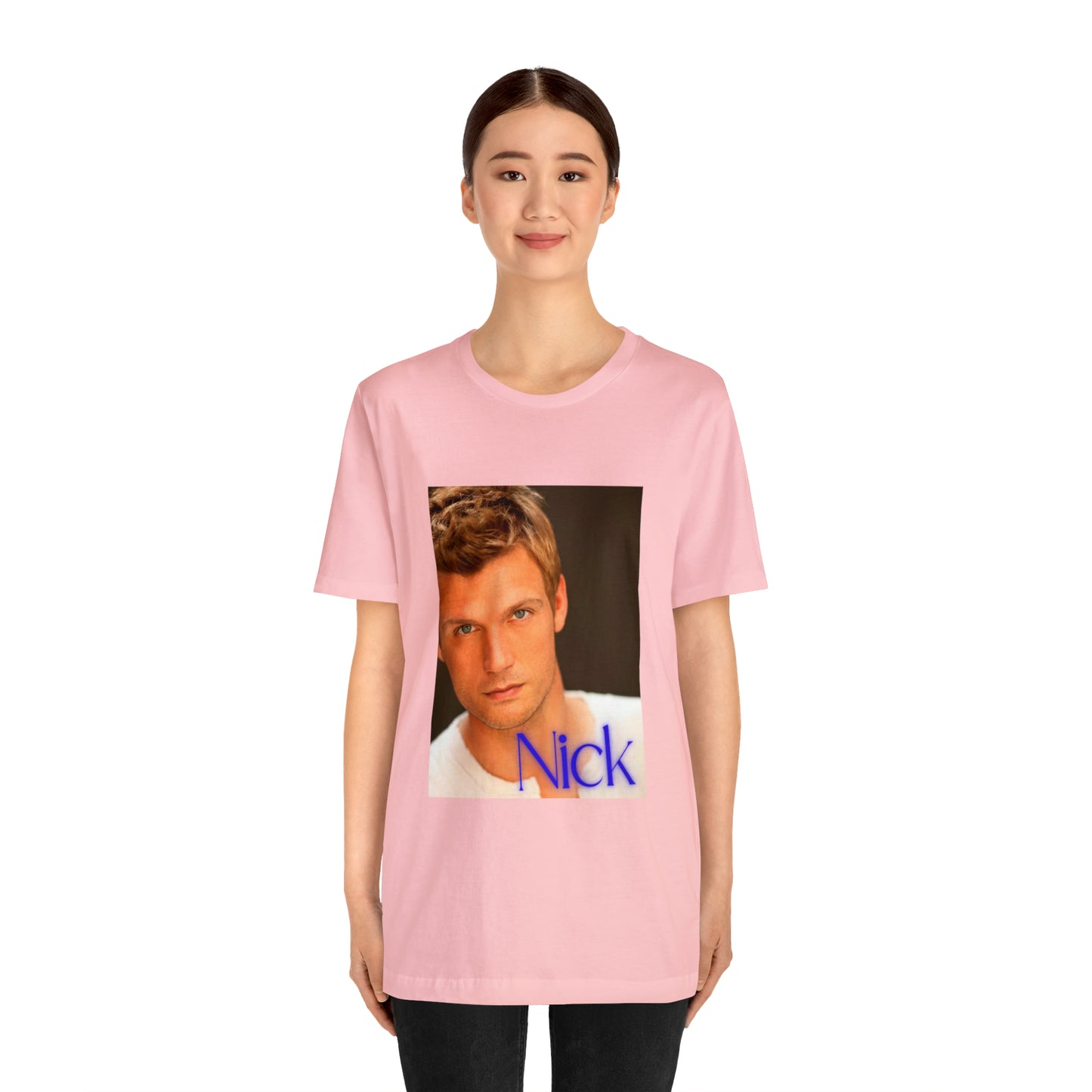 American Boyband Nick Carter Unisex Jersey Short Sleeve Tee