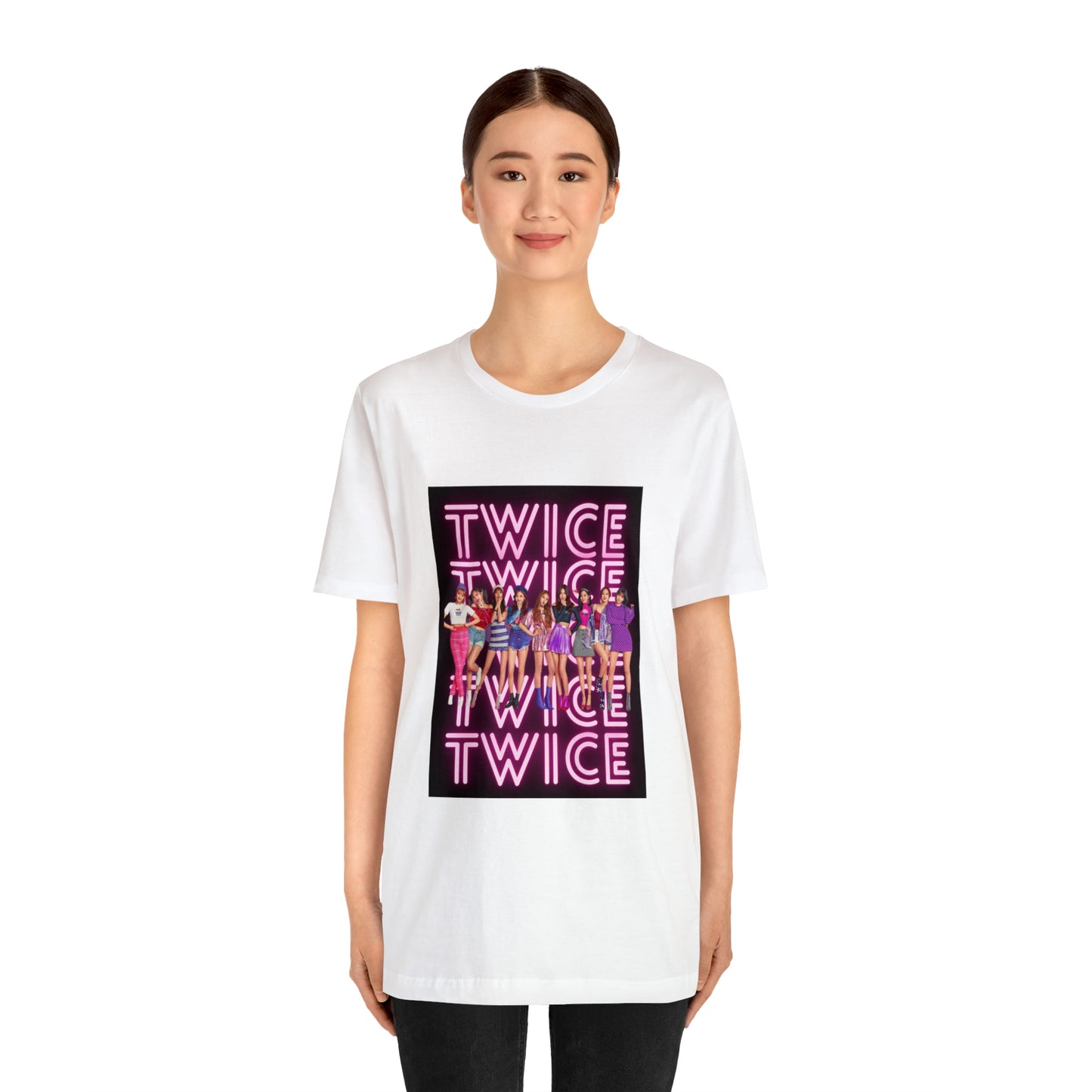 Kpop Girlband Twice Unisex Jersey Short Sleeve Tee