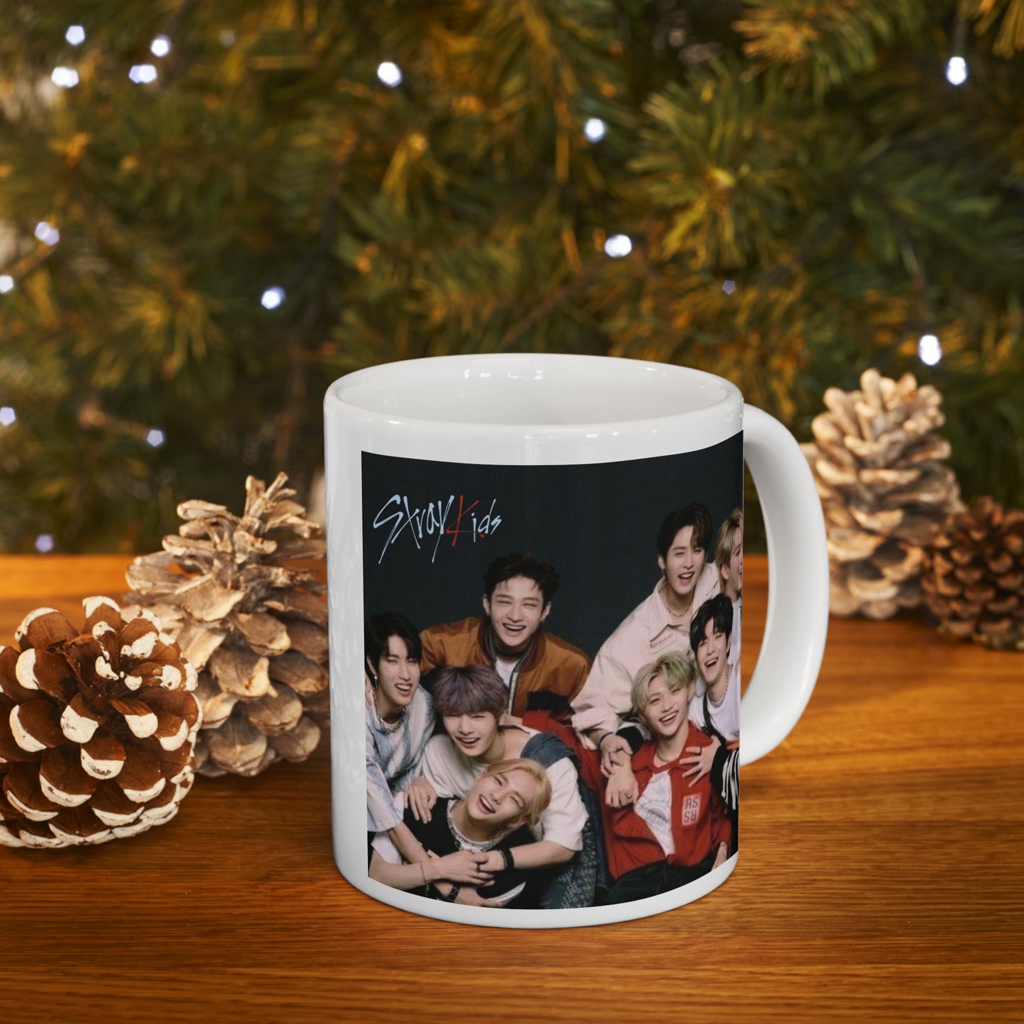 Kpop Boyband Straykids White Ceramic Coffee Mug 11oz