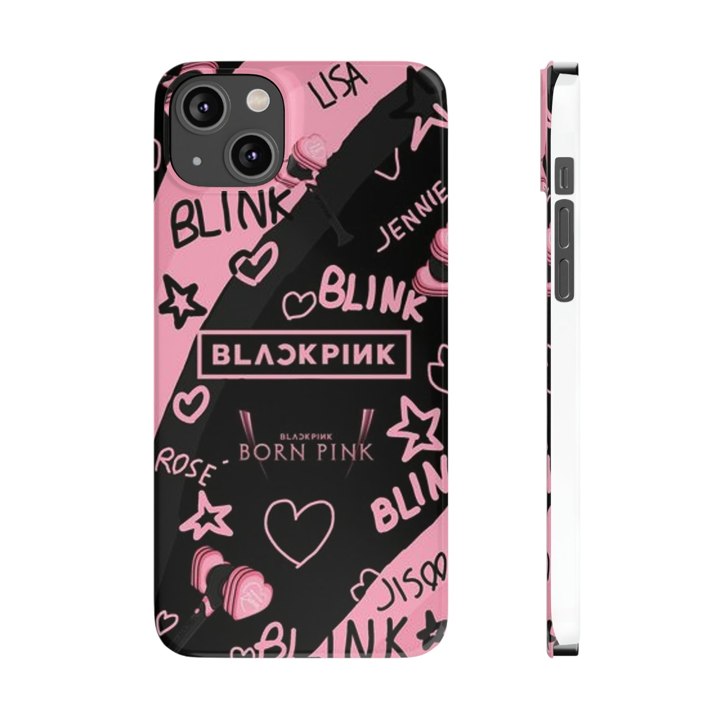 Kpop Girlband Merch Blinks Slim Phone Cases Custom Iphone Covers