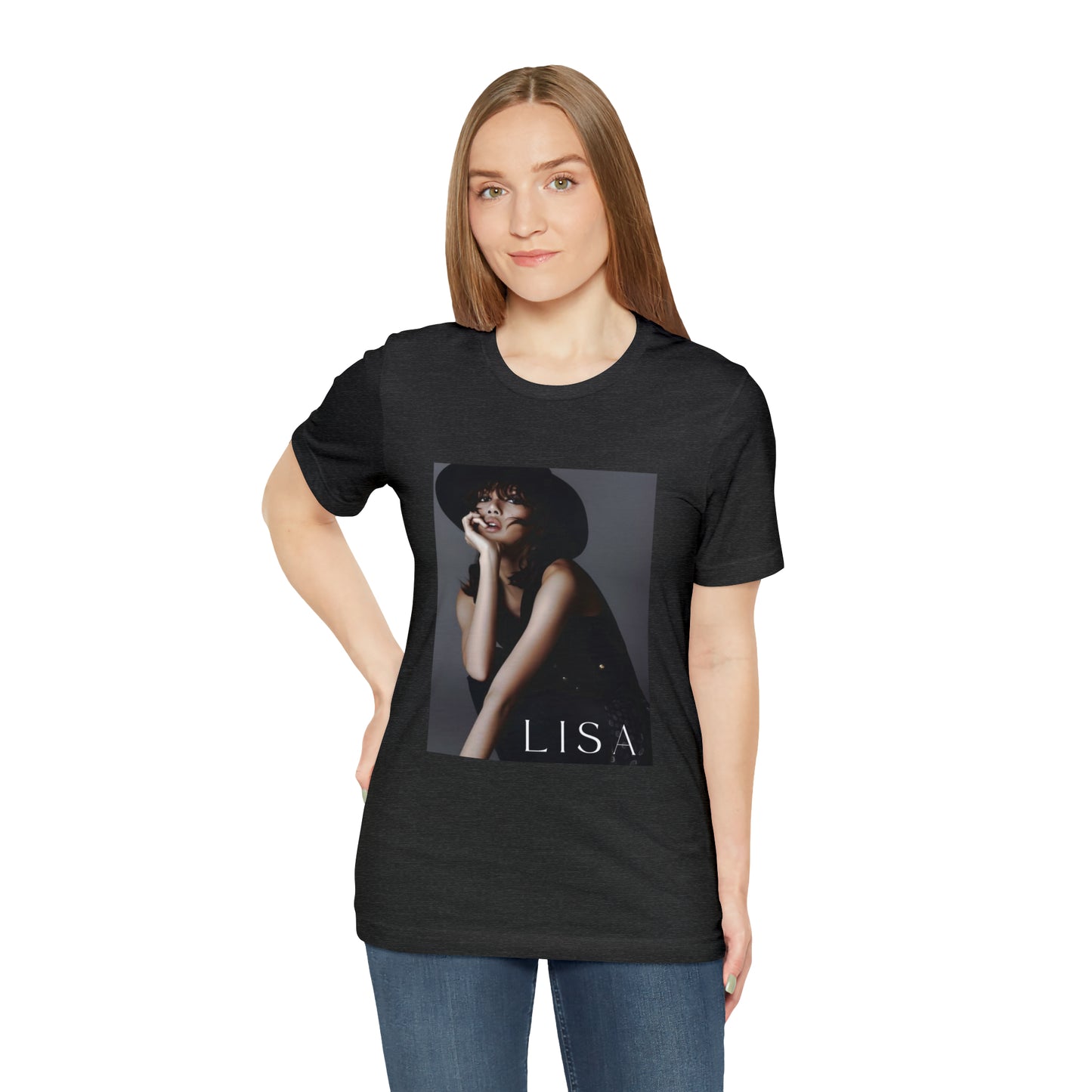Kpop Girlband Lalisa Blinks Unisex Jersey Short Sleeve Tee
