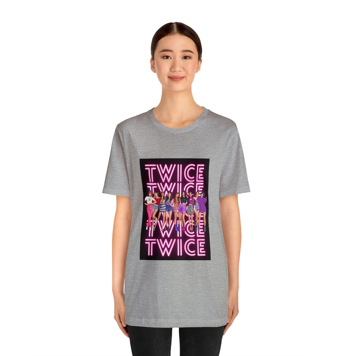 Kpop Girlband Twice Unisex Jersey Short Sleeve Tee