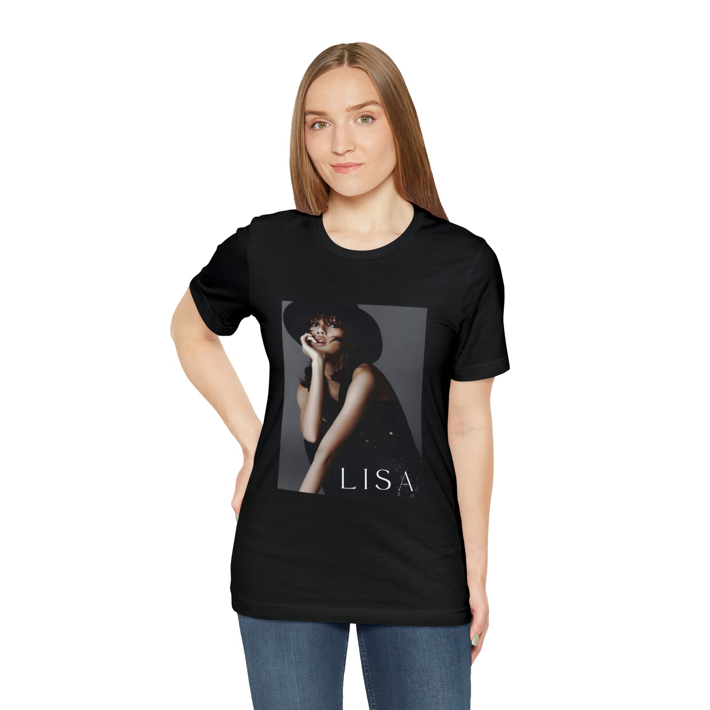 Kpop Girlband Lalisa Blinks Unisex Jersey Short Sleeve Tee