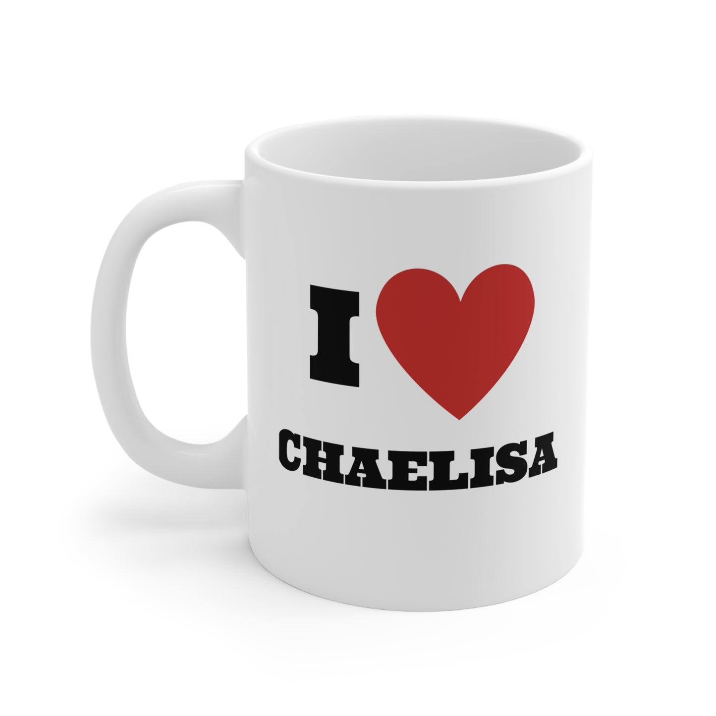 I love Chaelisa Kpop Blinks White Ceramic Coffee Mug 11oz