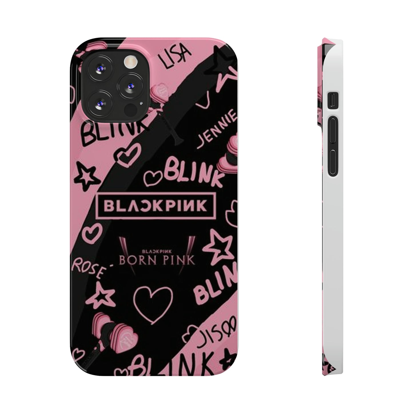 Kpop Girlband Merch Blinks Slim Phone Cases Custom Iphone Covers