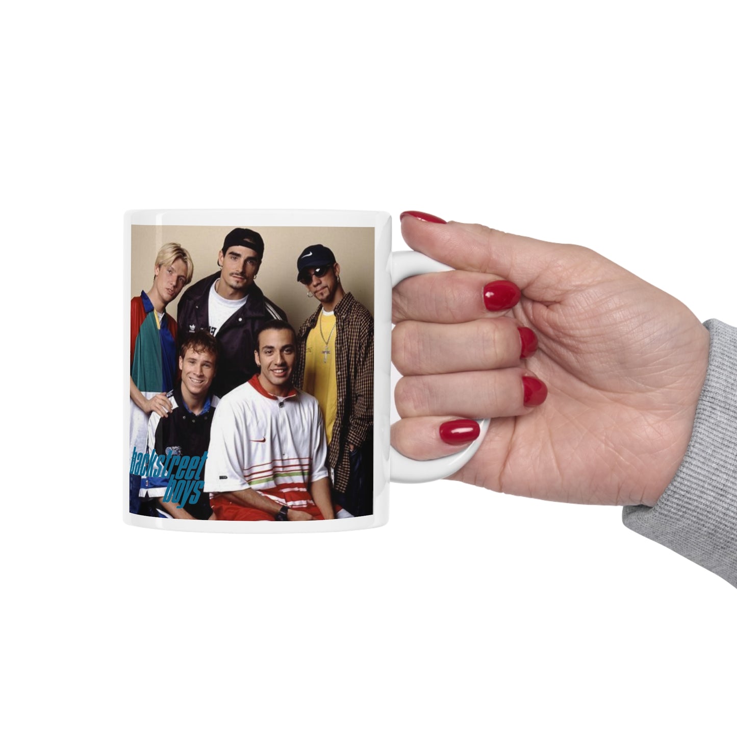 American BoyBand White Ceramic Coffee Mug 11oz